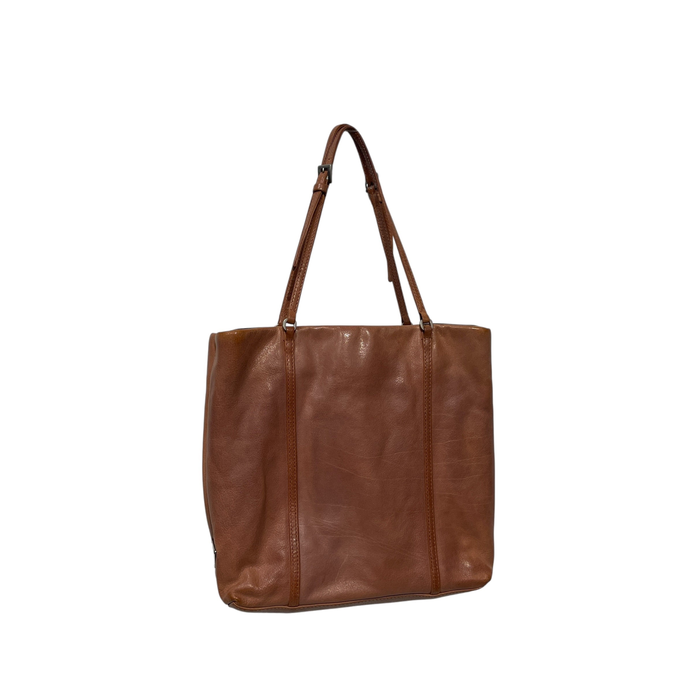 PRADA/Tote Bag/Leather/PNK/MINI TOTE view 1