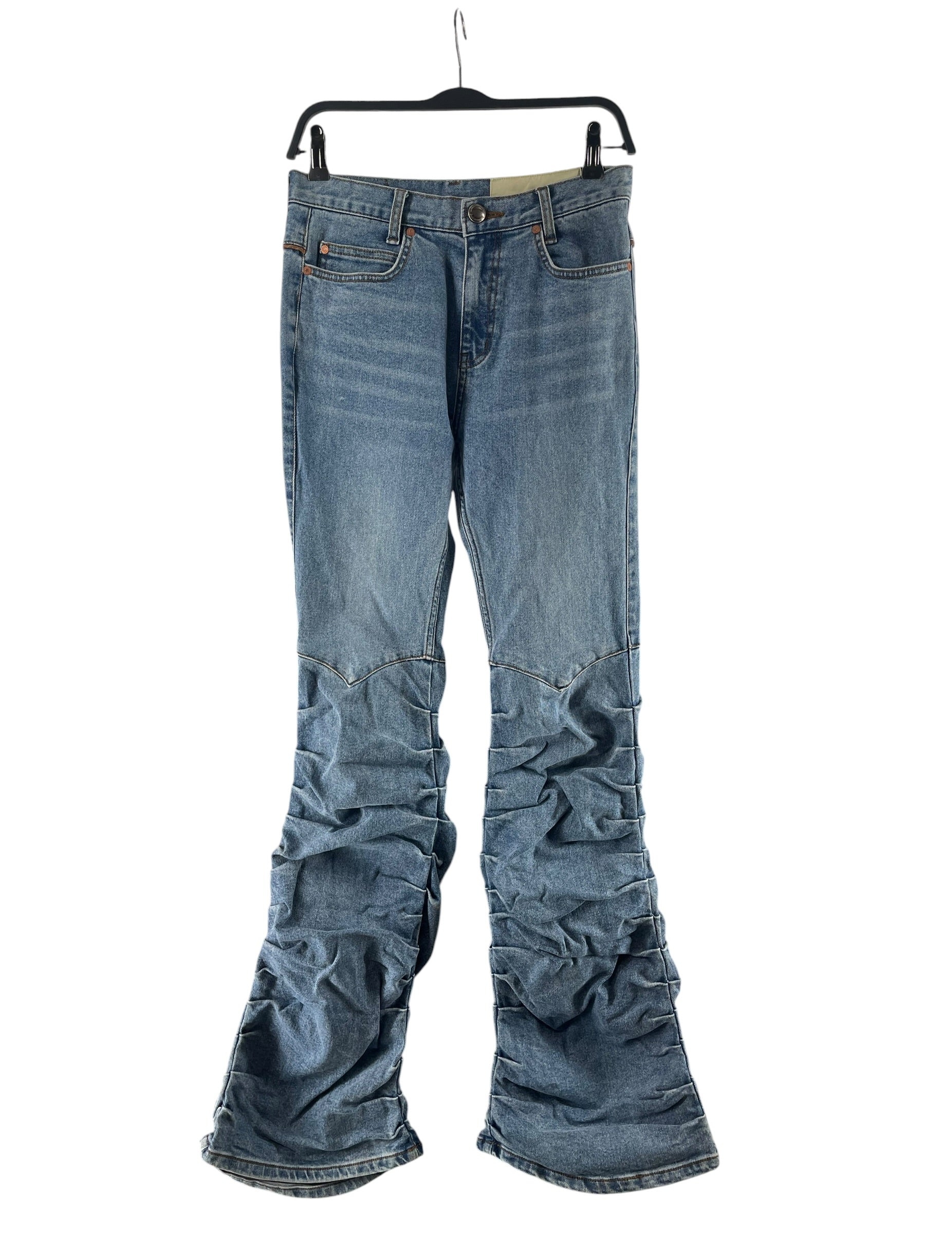 Andersson Bell/Bottoms/25/Cotton/IDG/MARTINA WESTERN WRINKLE JEANS view 1