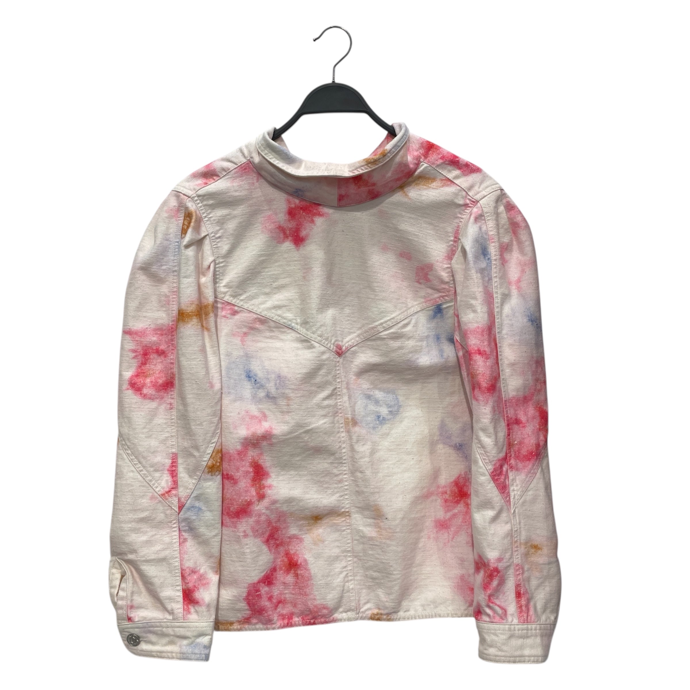ISABEL MARANT/Jacket/42/Cotton/MLT/TIE DYE DOUBLE BUTTON JACKET view 2