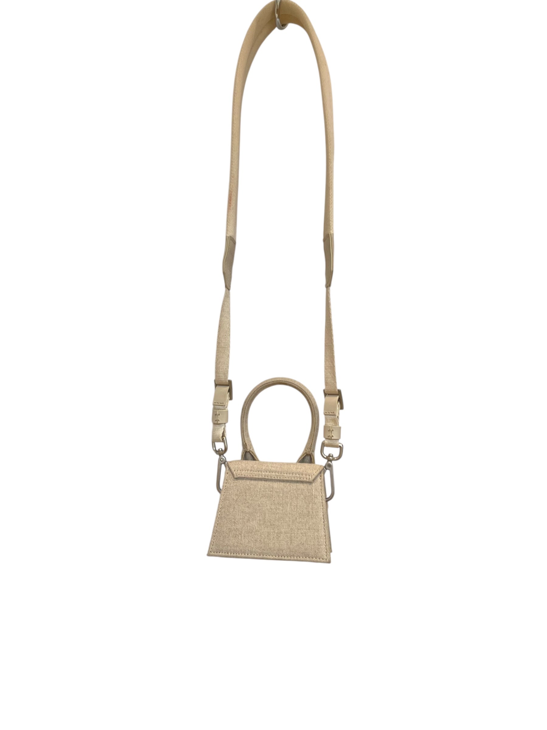 JACQUEMUS/Hand Bag/Cotton/BEG/CROSSBODY BAG view 4