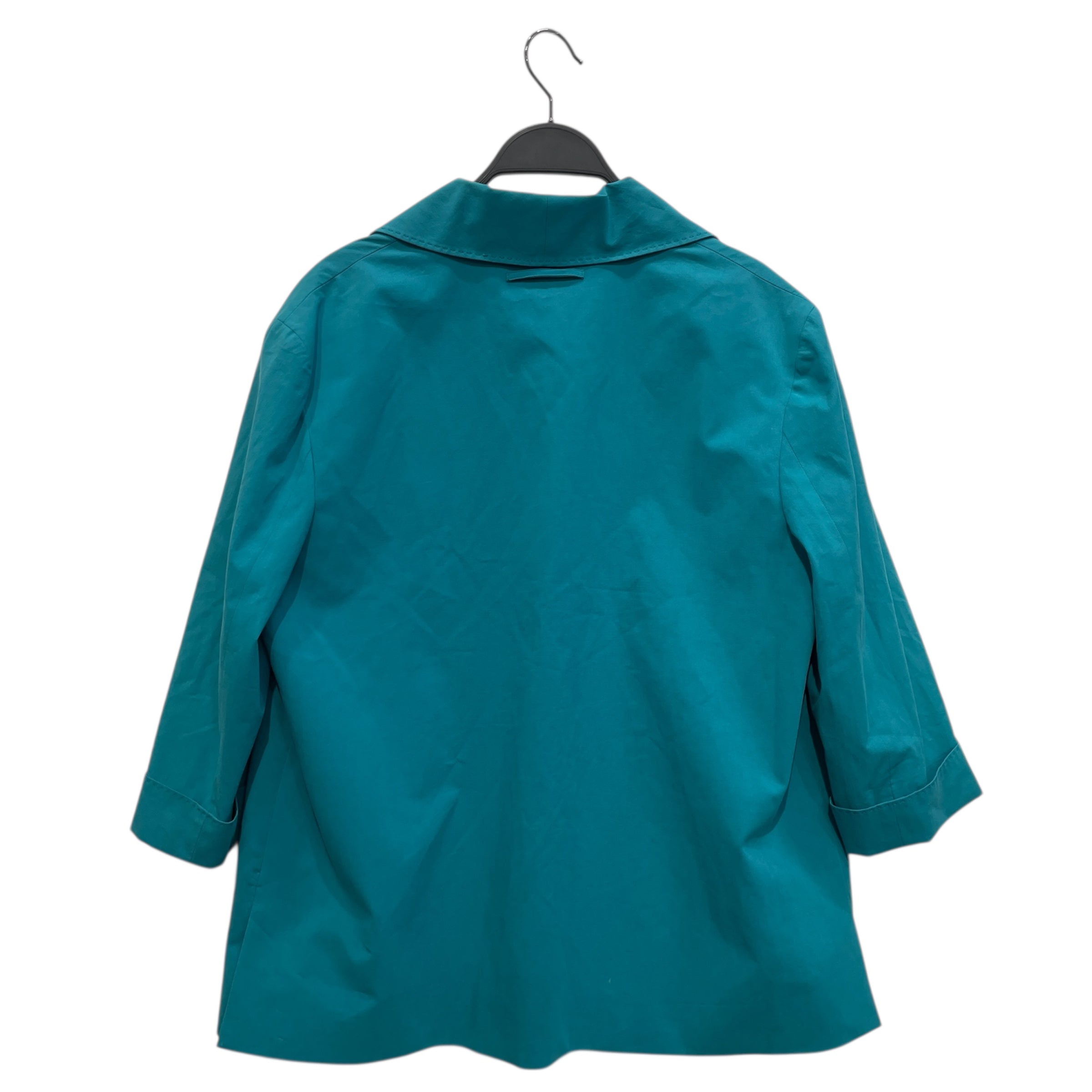 Jean Paul GAULTIER FEMME/Tailored Jkt/10/Cotton/BLU/2 BUTTON CROP SLEEVE JKT view 2