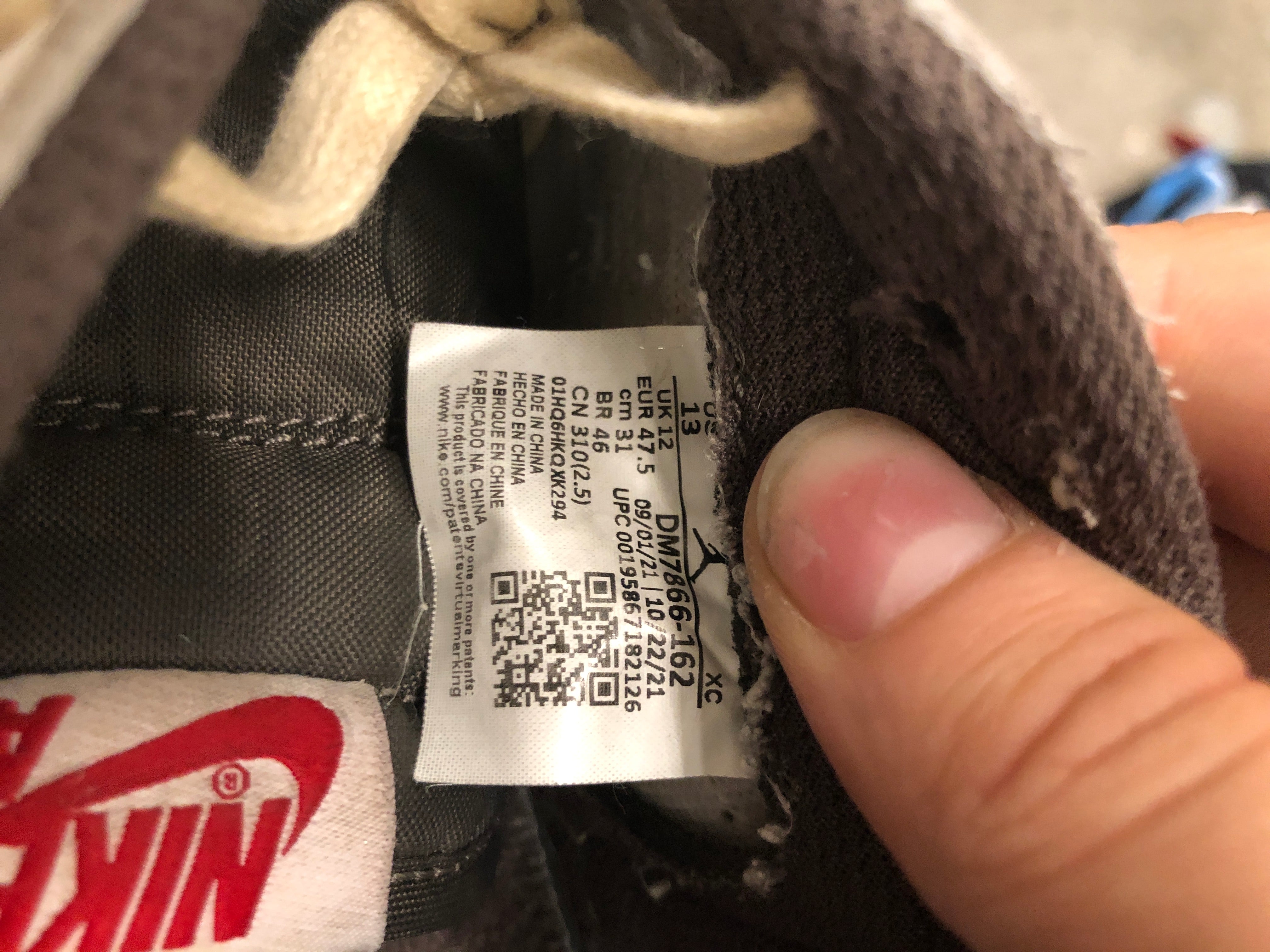 TRAVIS SCOTT/Low-Sneakers/US 13/Leather/BRW/ view 7