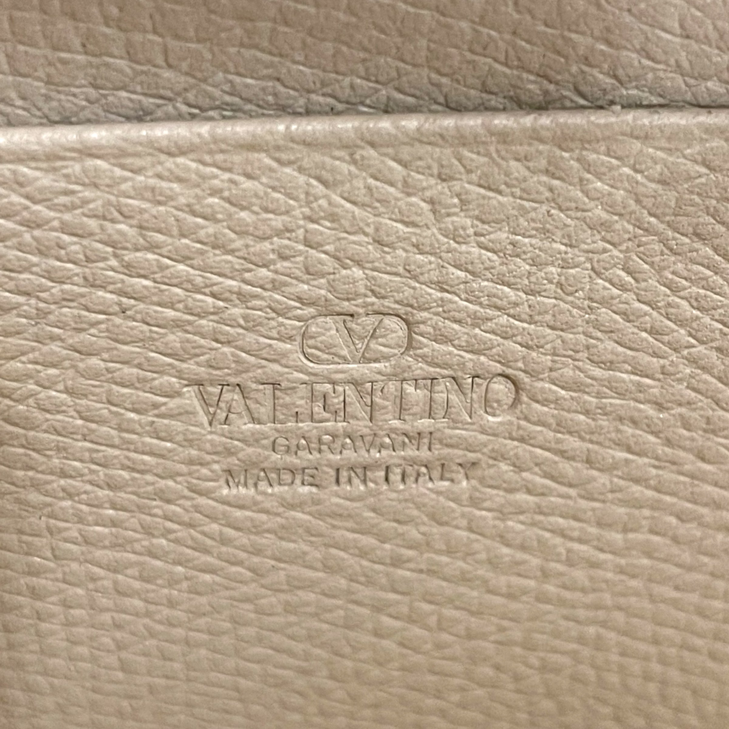 VALENTINO/Cross Body Bag/Leather/WHT/Vlogo Signature view 6