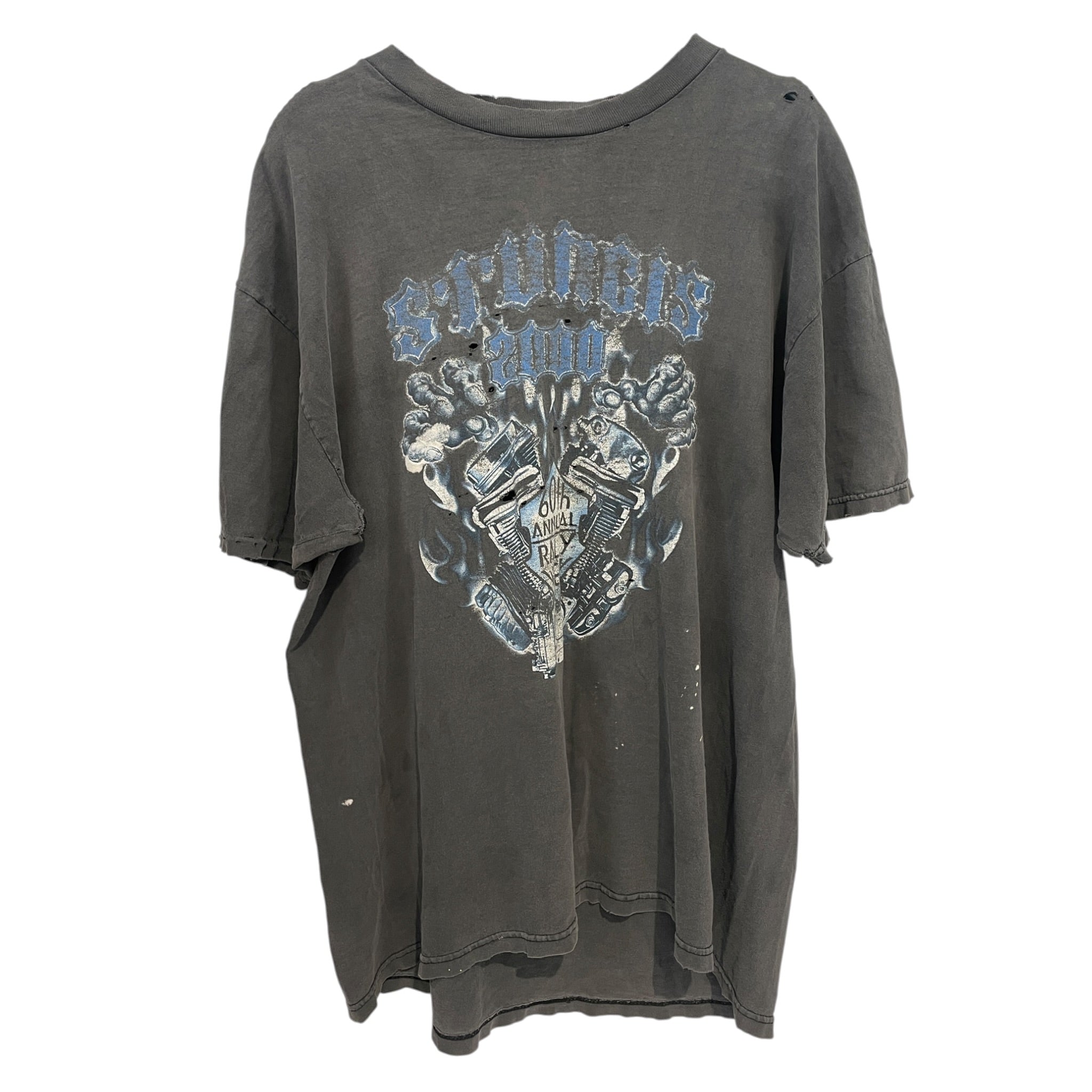 VIntage/T-Shirt/M/Cotton/GRY/Graphic/Stuncis 2000 view 1