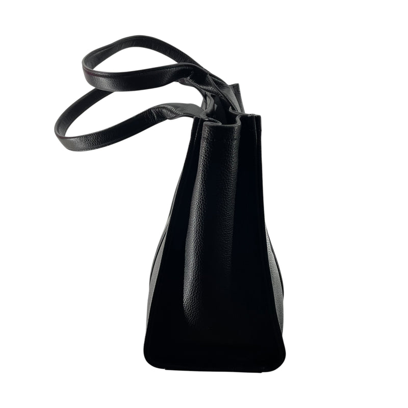 MARC JACOBS/Tote Bag/Leather/BLK/THE TOTE BAG