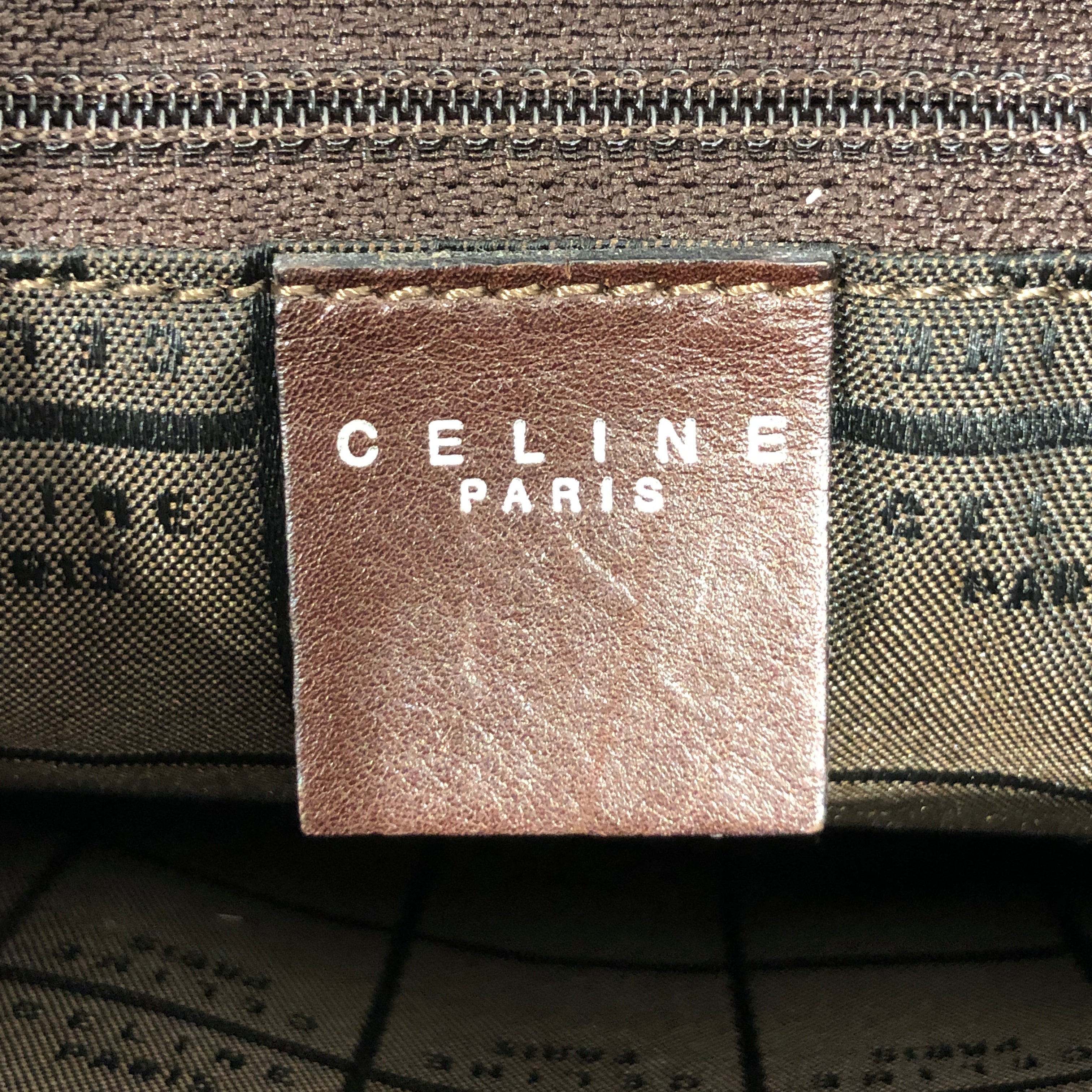 CELINE/Hand Bag/All Over Print/Cotton/BEG/Monogram Small Tote view 6