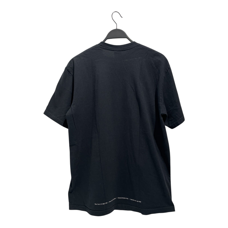 Supreme/T-Shirt/L/Cotton/BLK/Graphic/Tunnel Tee