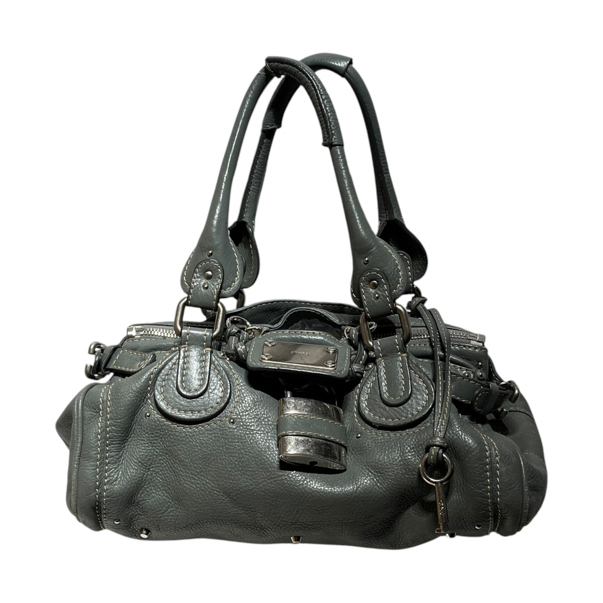 Chloe/Hand Bag/Leather/GRN/PADDINGTON view 1