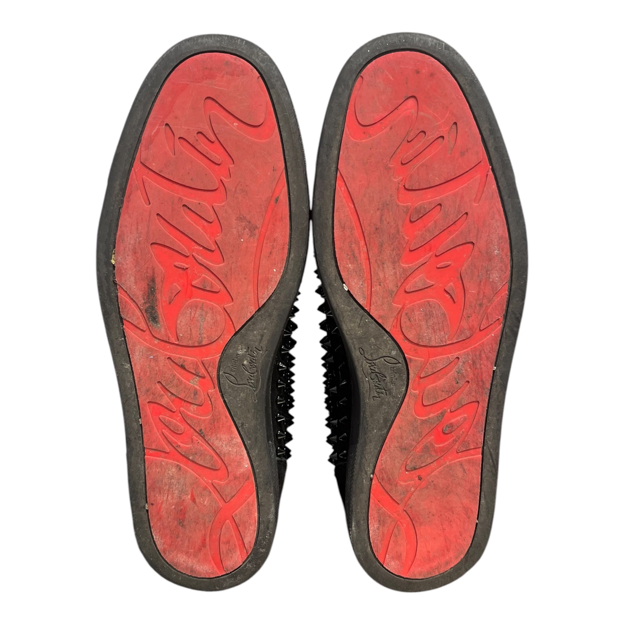 Christian Louboutin/Hi-Sneakers/BLK/spike view 7