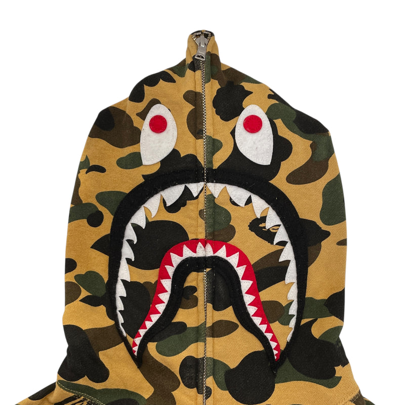 A BATHING APE/Zip Up Hoodie/L/Cotton/MLT/1st camo shark