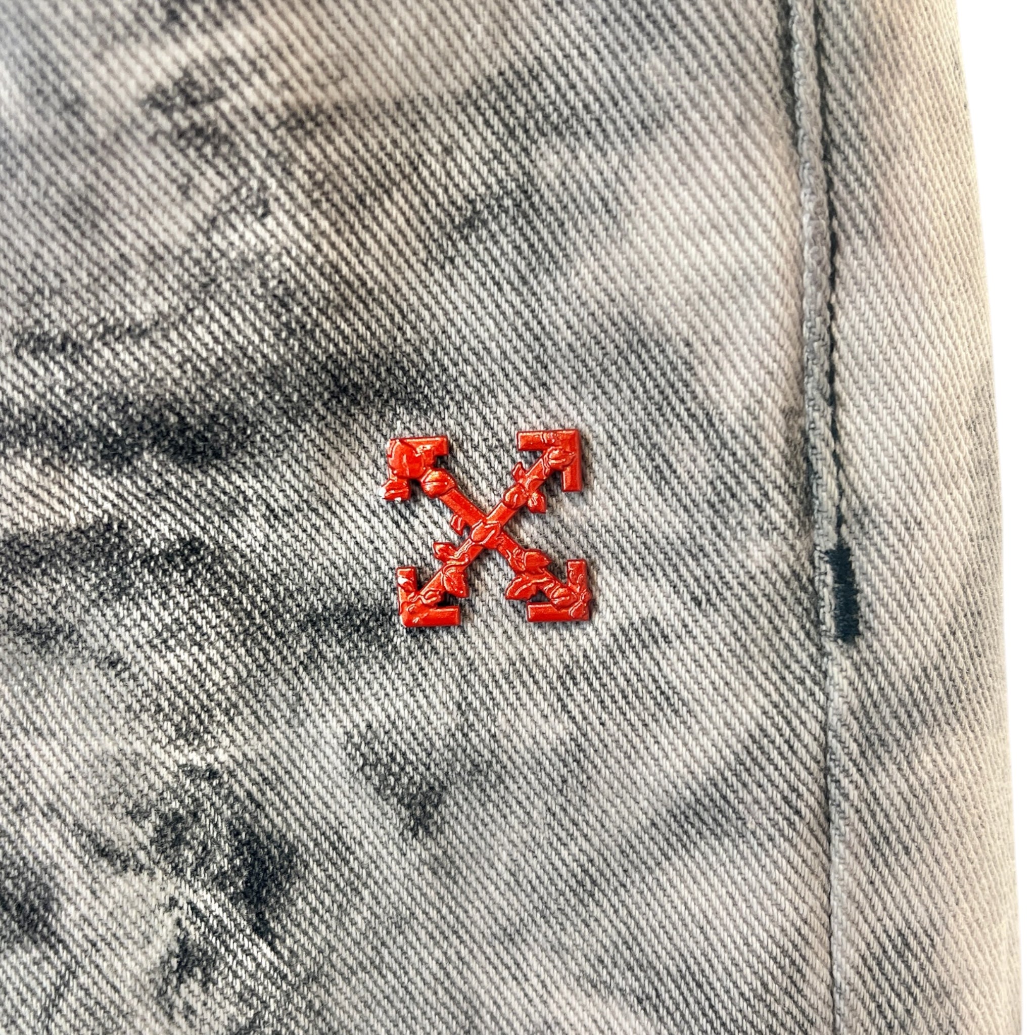OFF-WHITE/Skinny Pants/S/Denim/GRY/Tie Dye Pants view 5