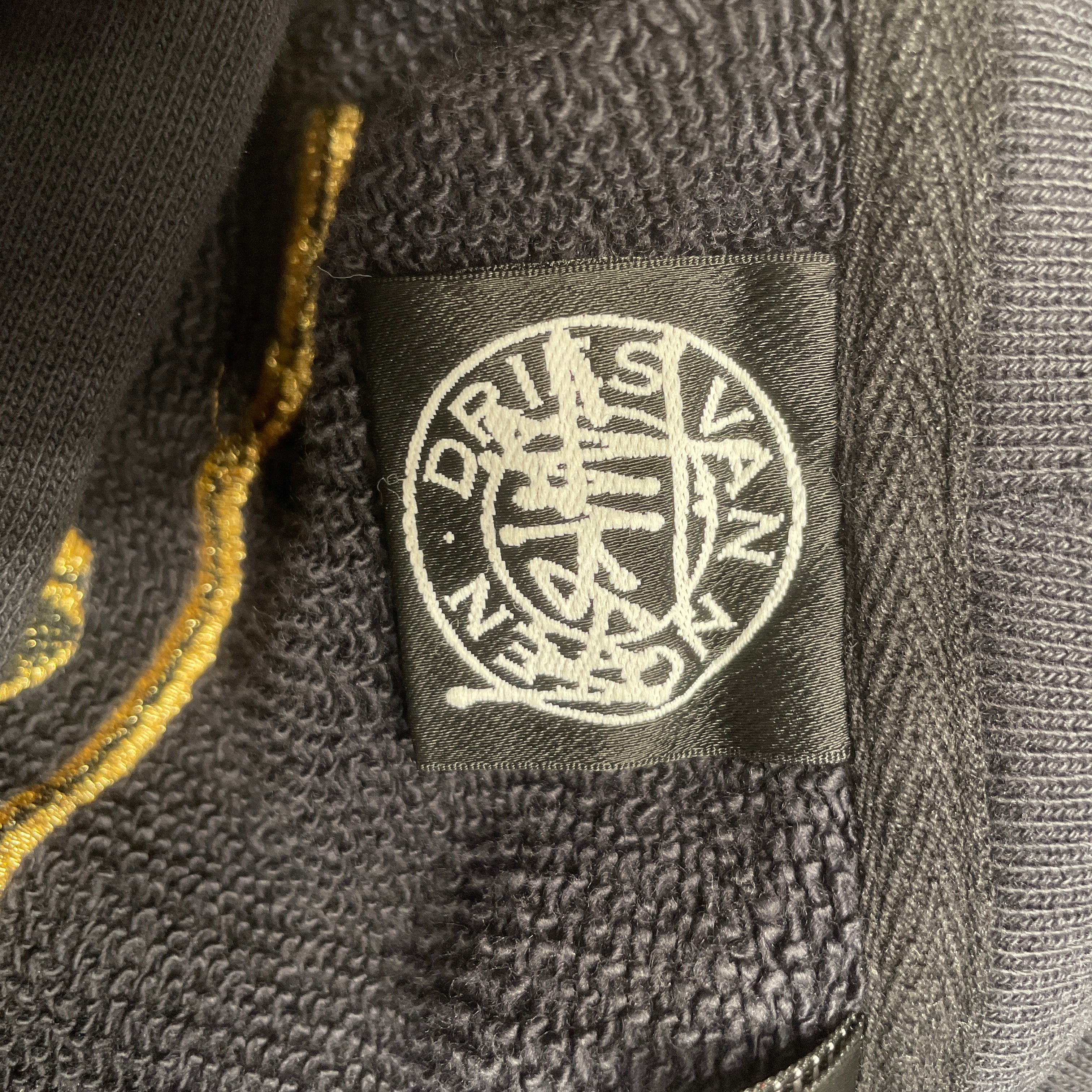 STUSSY/DRIES VAN NOTEN/Hoodie/L/Cotton/BLK/ view 3