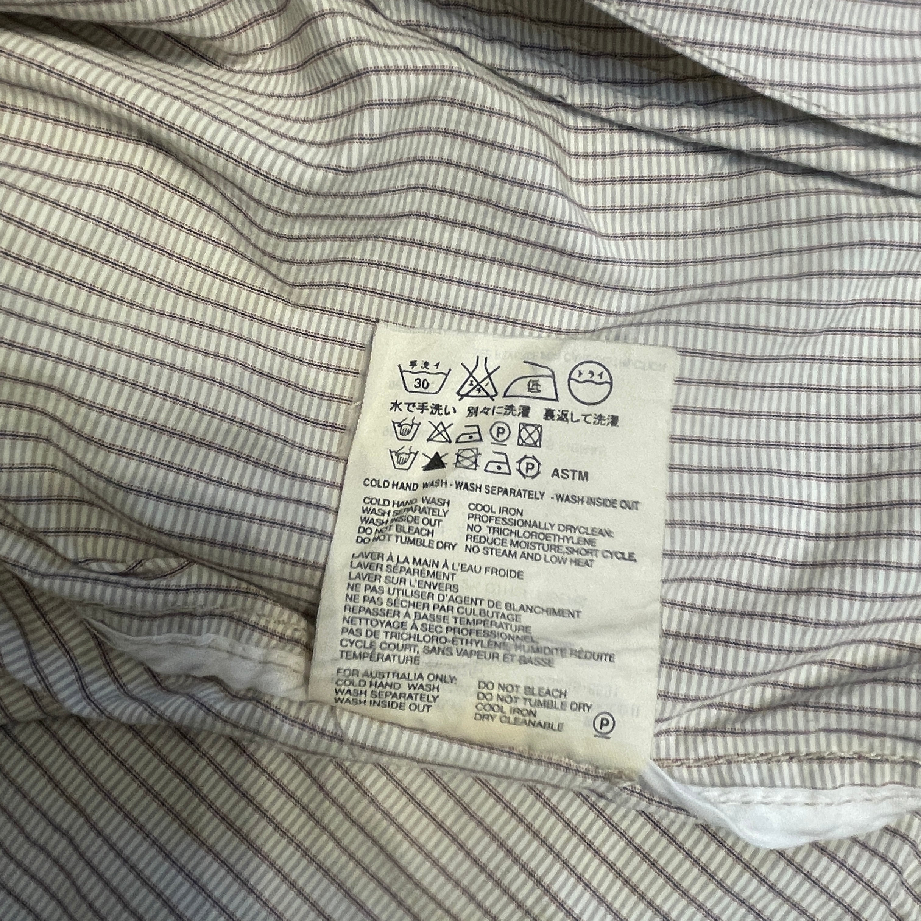 MIU MIU/Jacket/48/Stripe/Cotton/CRM/ view 5
