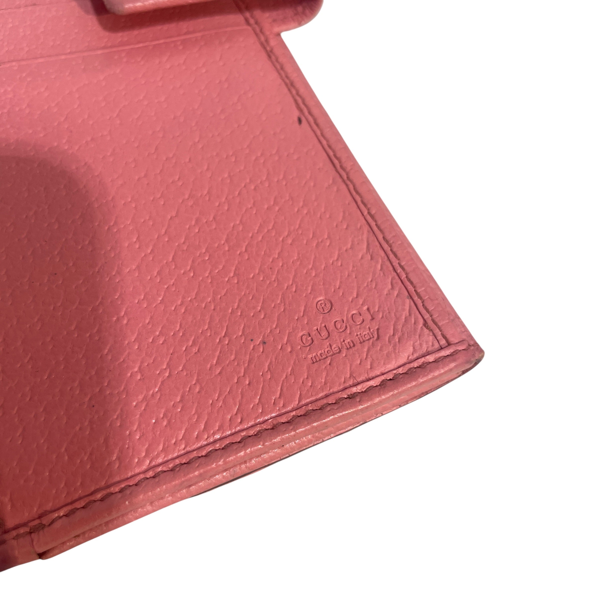 GUCCI/Wallet/Leather/PNK/L's/Gucissima Crossbody Bag view 6