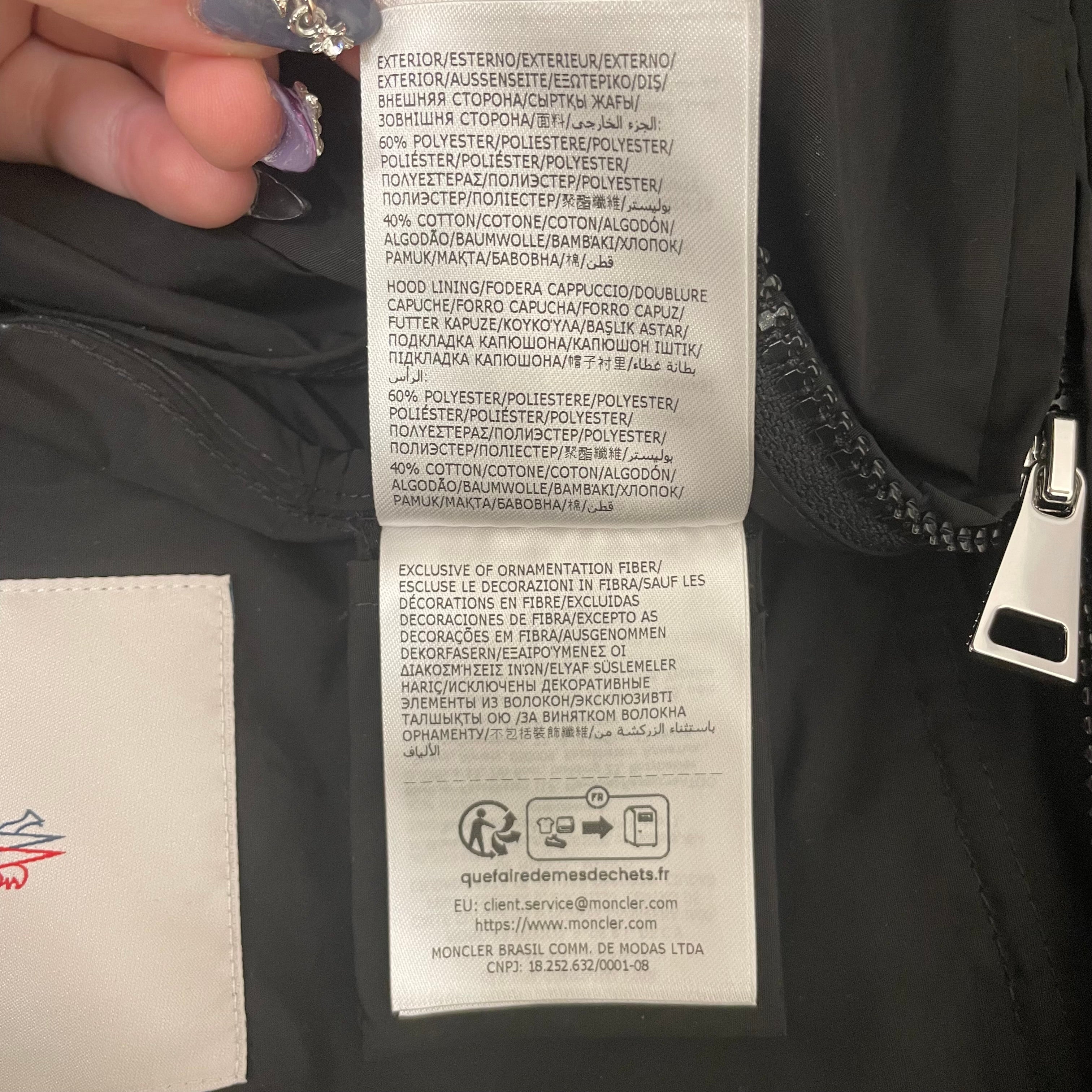 MONCLER/Tailored Jkt/XS/BLK/ view 9