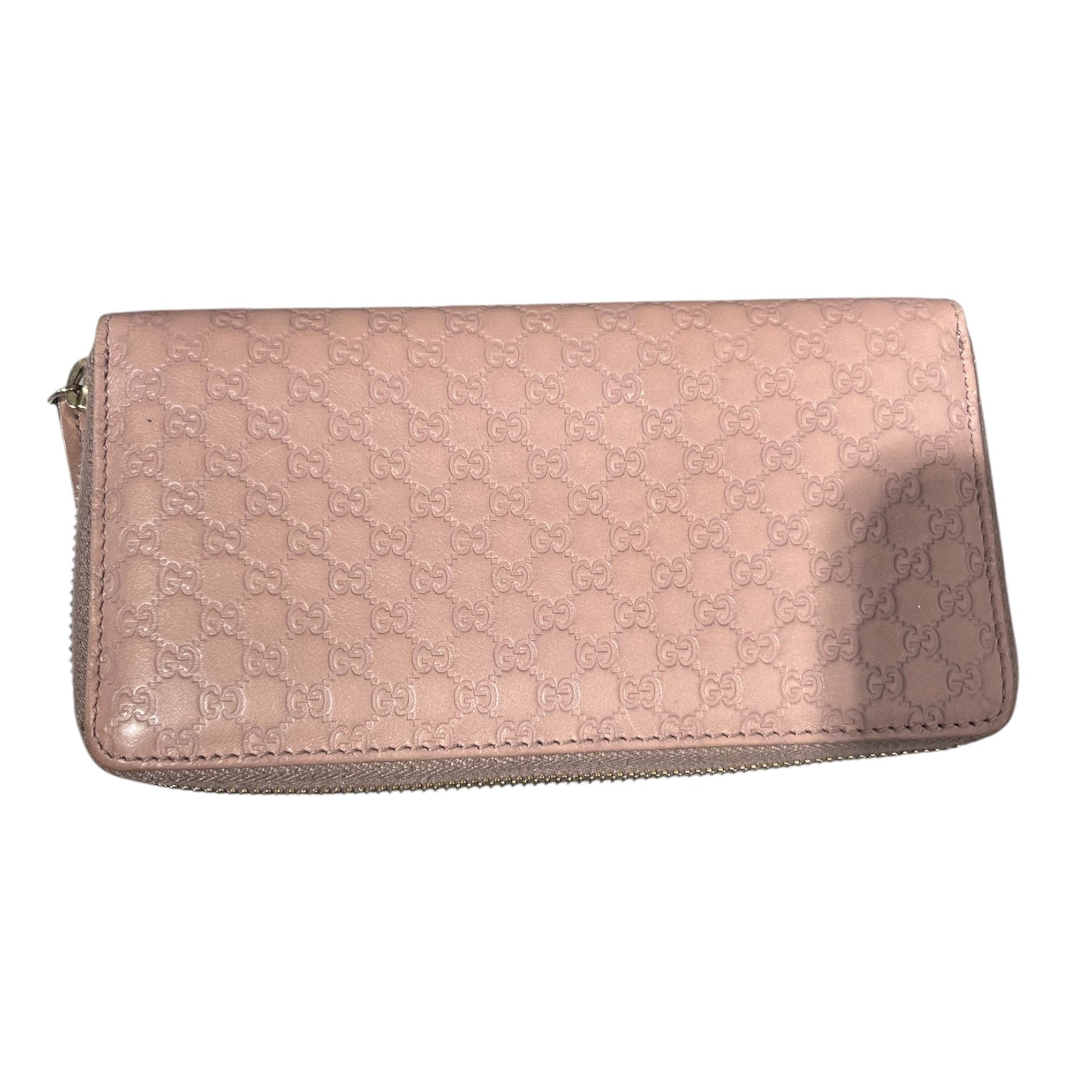 GUCCI/Long Wallet/Monogram/Leather/PNK/MICRO GUCCISSIMA view 2