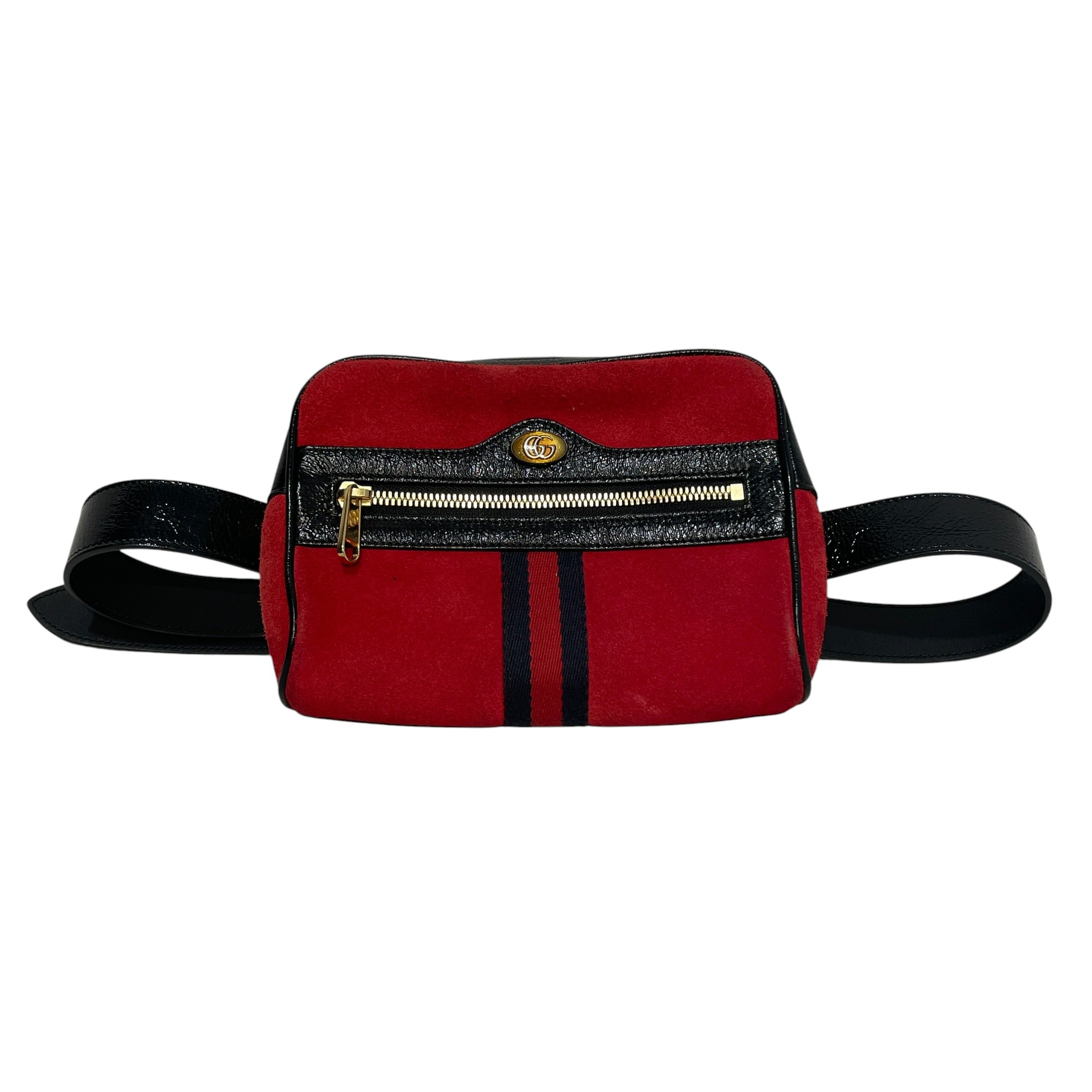 GUCCI/Clutch Bag/Suede/RED/Ophidia Small Bag view 1