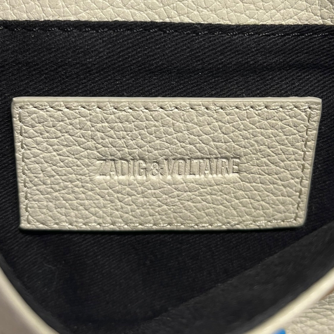 Zadig&Voltaire/Clutch Bag/Graphic/Leather/CRM/ view 8