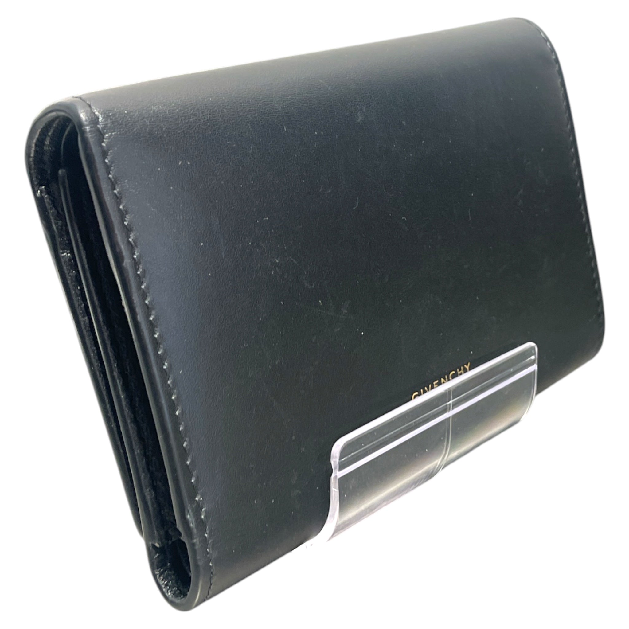 GIVENCHY/Trifold Wallet/Leather/BLK/L's/Givenchy Logo Wallet view 2