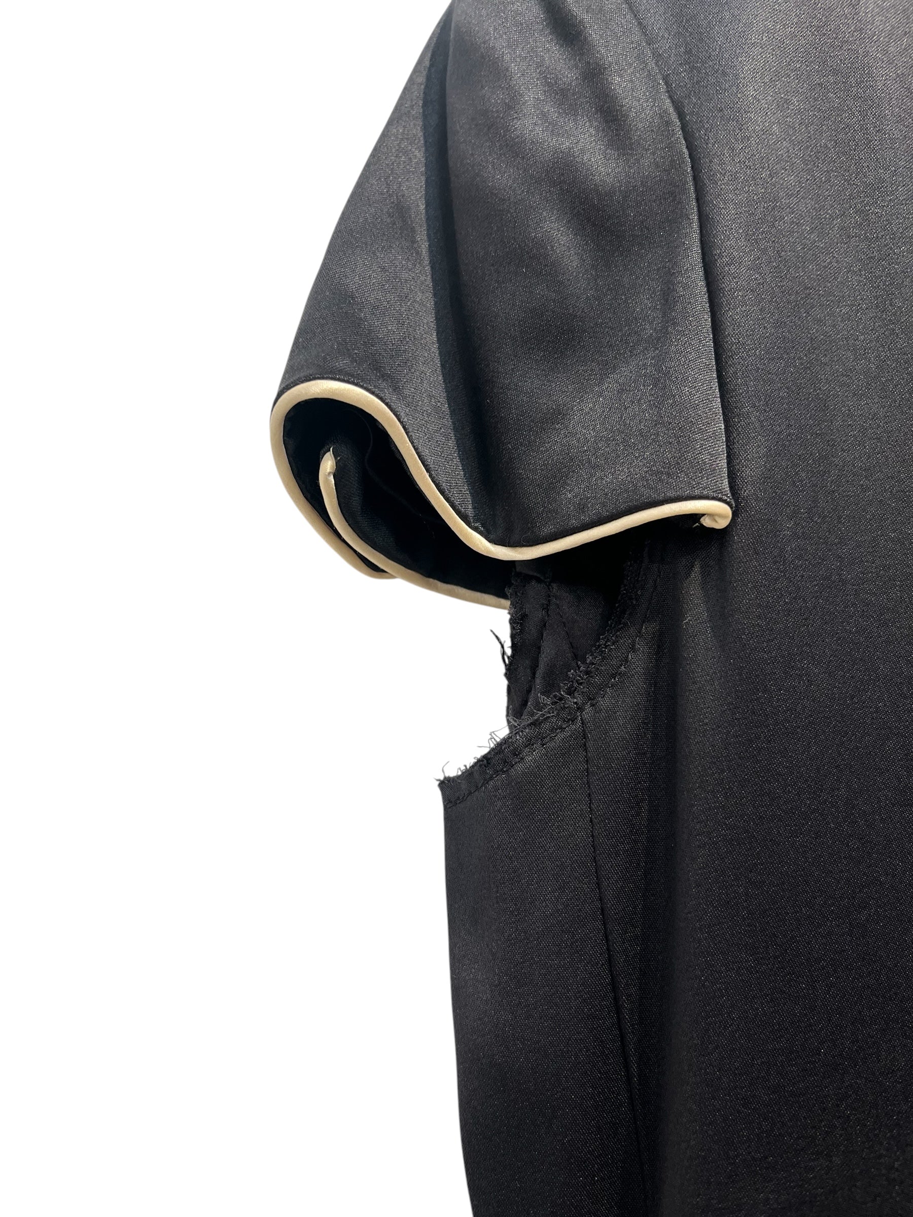 DOLCE&GABBANA/SL Dress/40/Silk/BLK/BLACK SL DRESS view 5