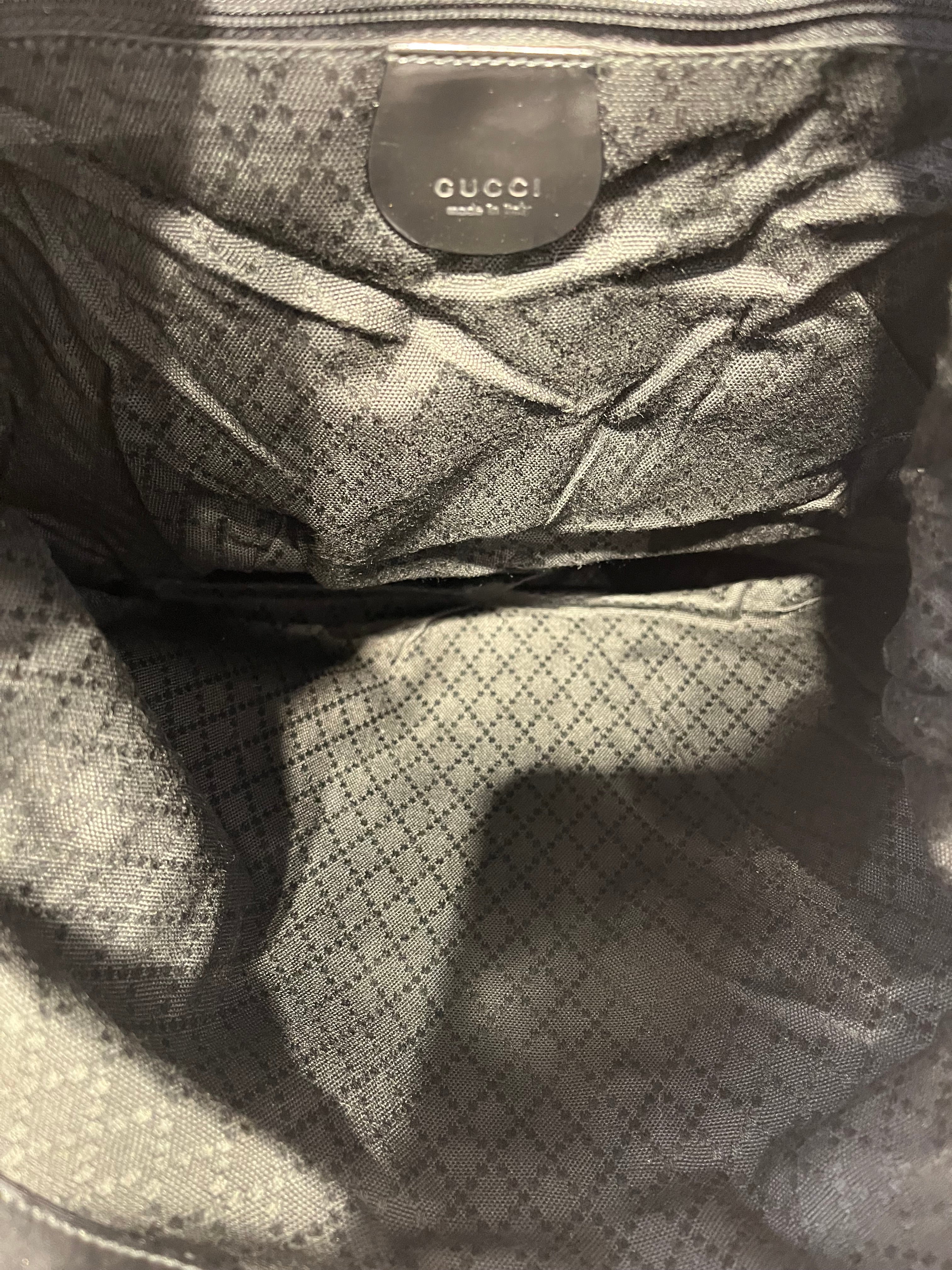 GUCCI/Hand Bag/L/Nylon/BLK/0012001311577 view 6