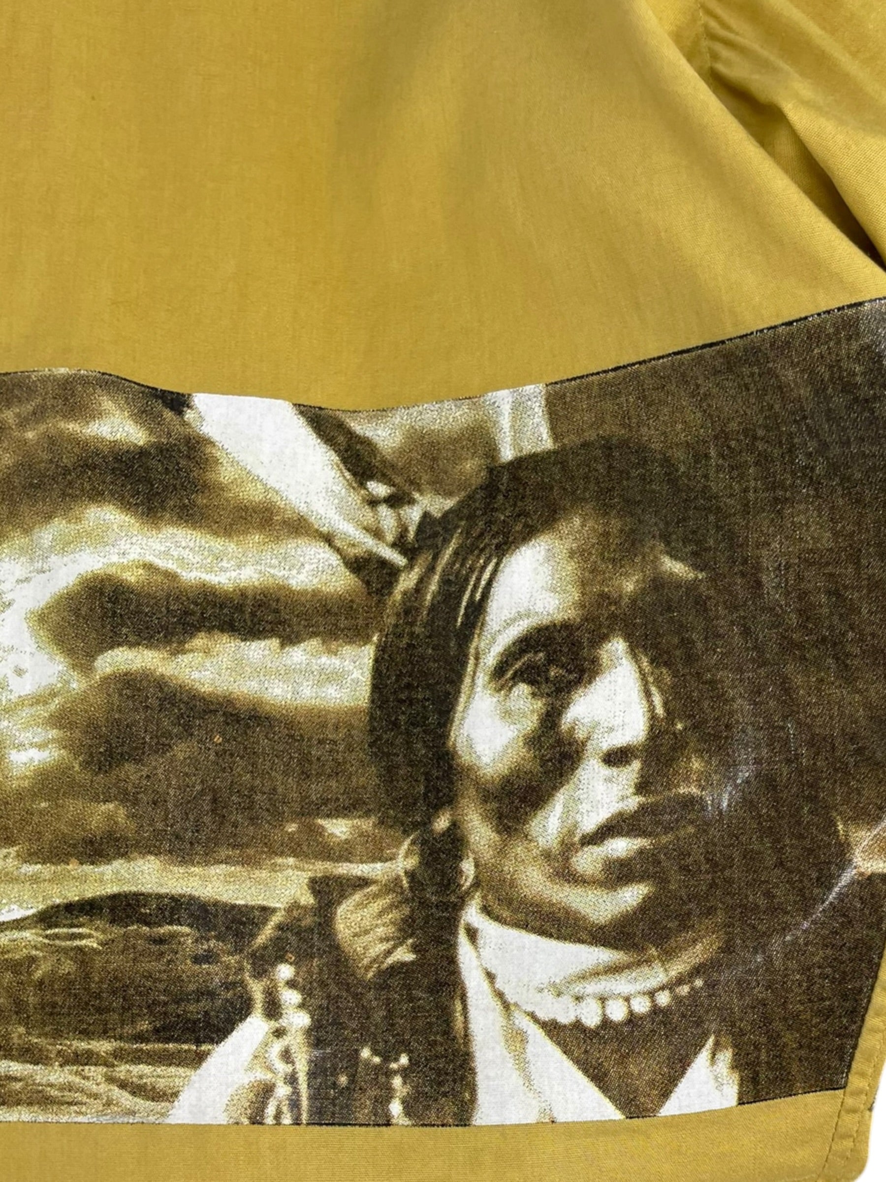 Jean Paul Gaultier/LS Shirt/17/Cotton/YEL/CLASSIQUE LINE SLEEVE GRAPHIC view 4
