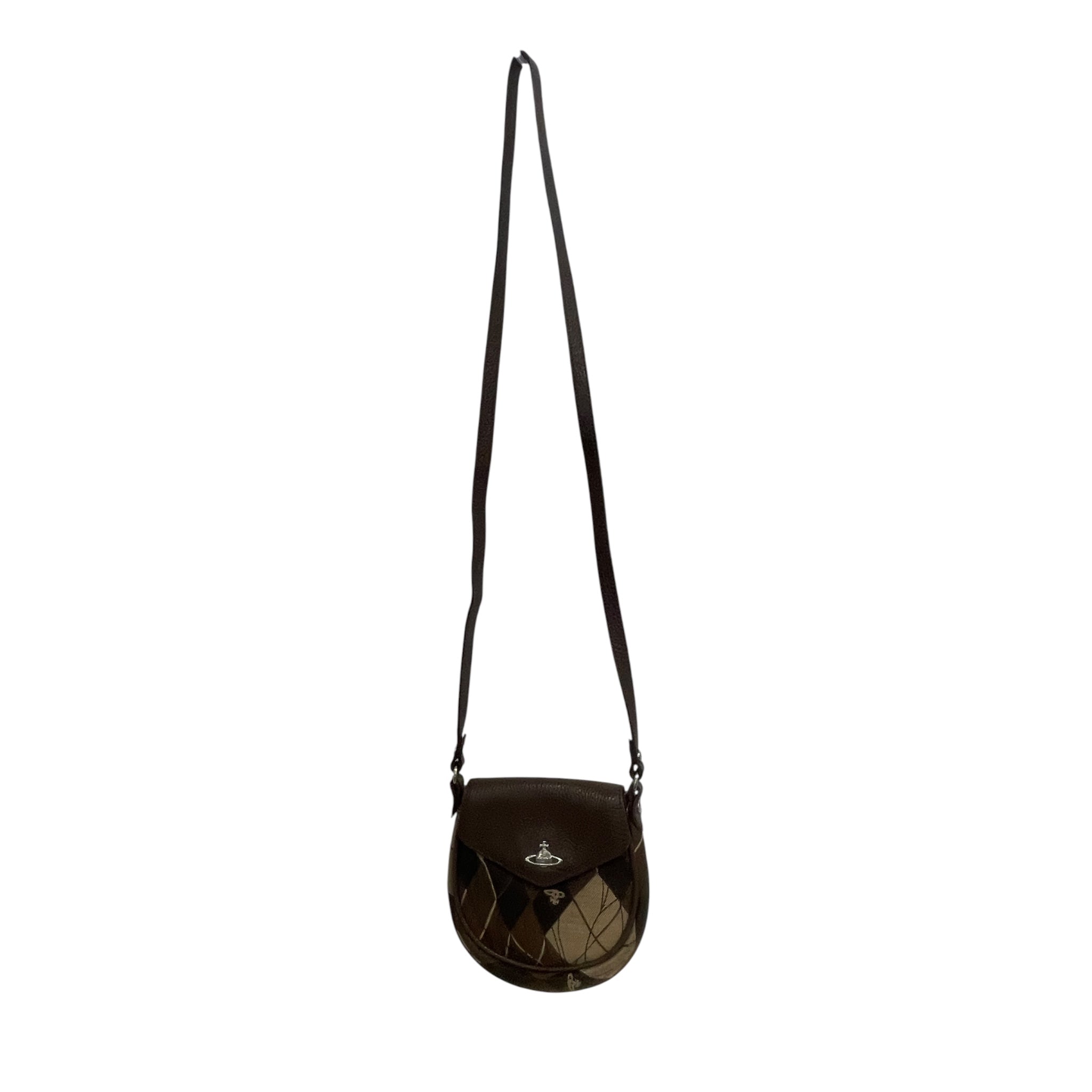 Vivienne Westwood/Pouch/Plaid/BRW/VIV WEST POUCH view 1