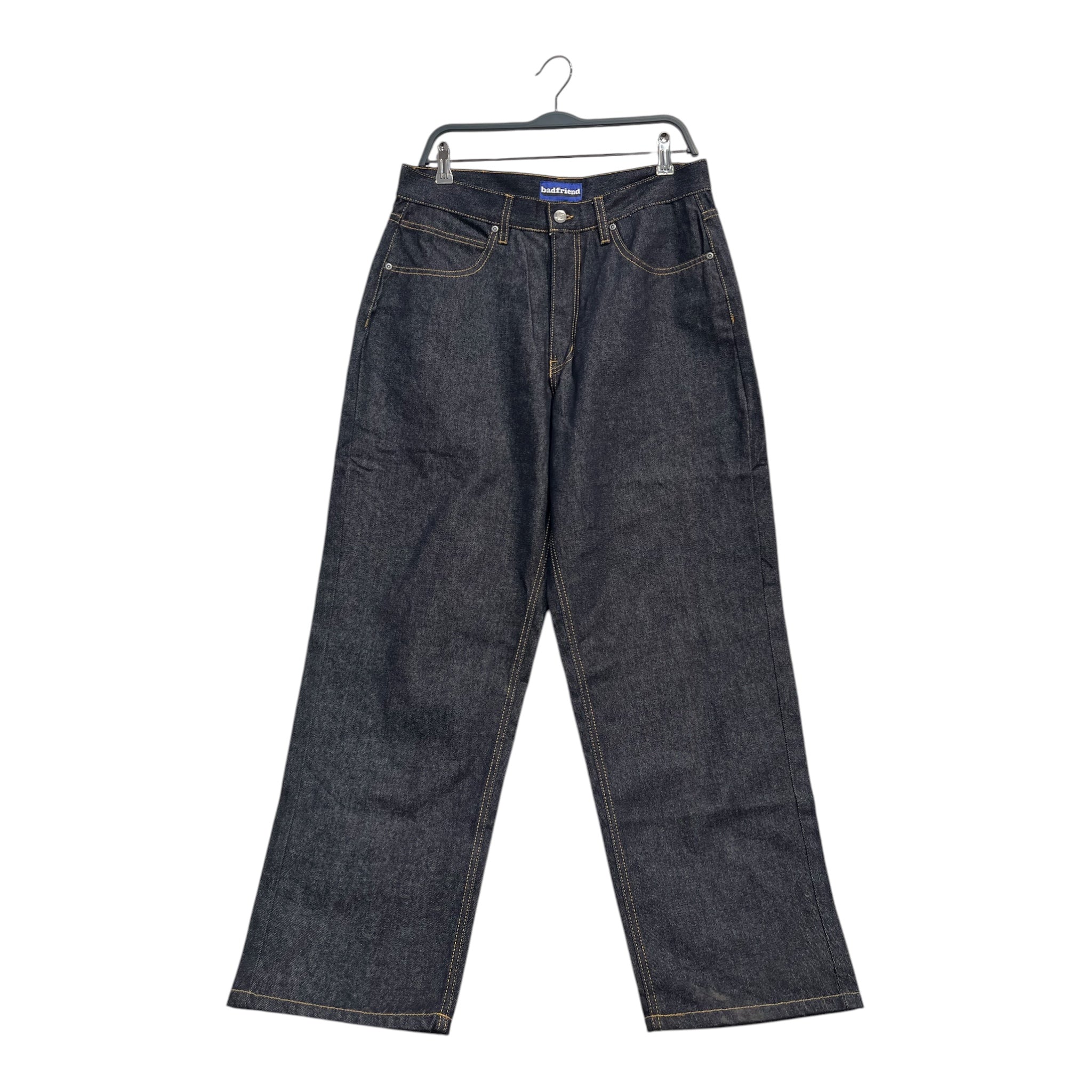 badfriend/Pants/32/Cotton/IDG/'GENES' INDIGO DENIM view 1