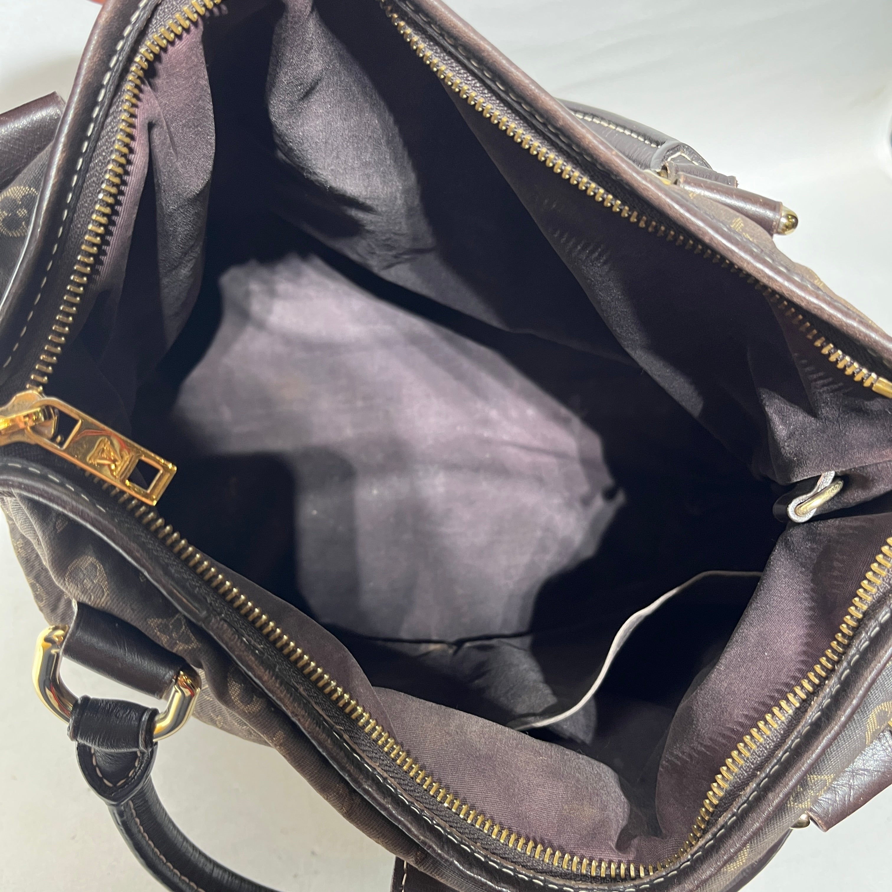 LOUIS VUITTON/Hand Bag/Monogram/Cotton/BRW/monogram elegie view 3