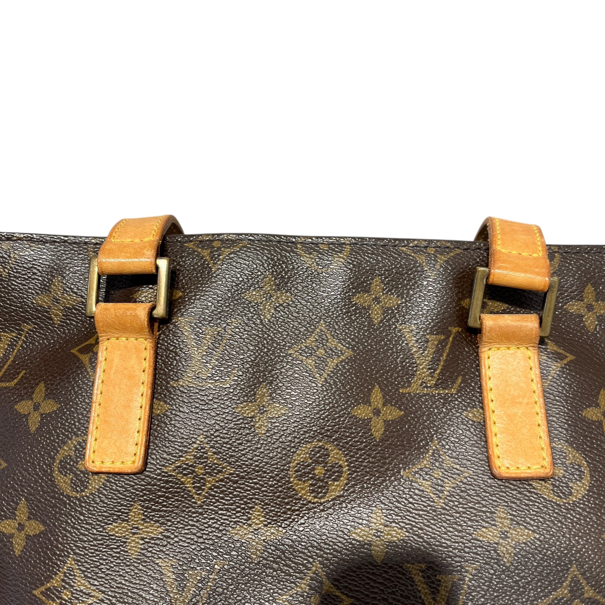 LOUIS VUITTON/Bag/Monogram/Leather/BRW/CABAS PIANO BAG VINTAGE view 9