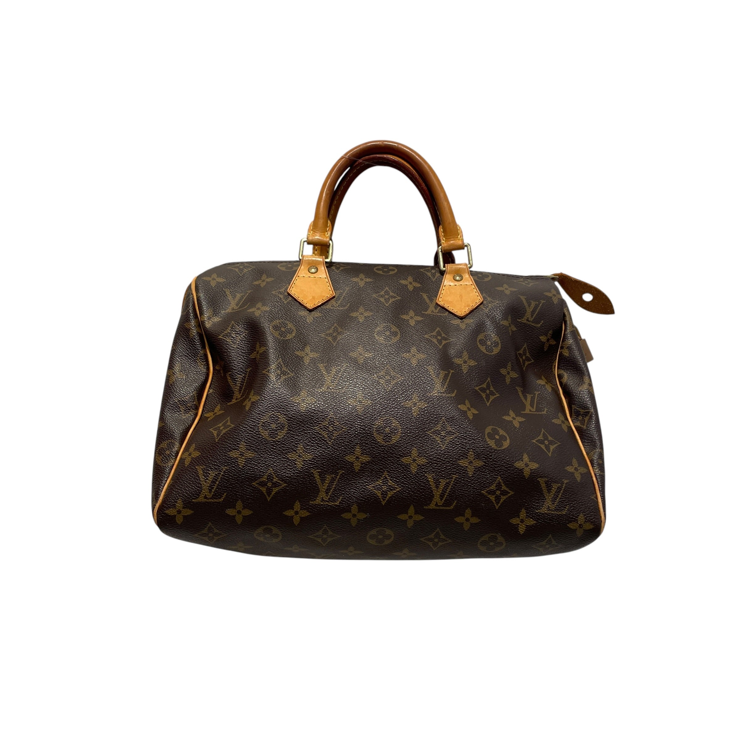 LOUIS VUITTON/Hand Bag/Monogram/Leather/BRW/Speedy 25 Handbag view 2