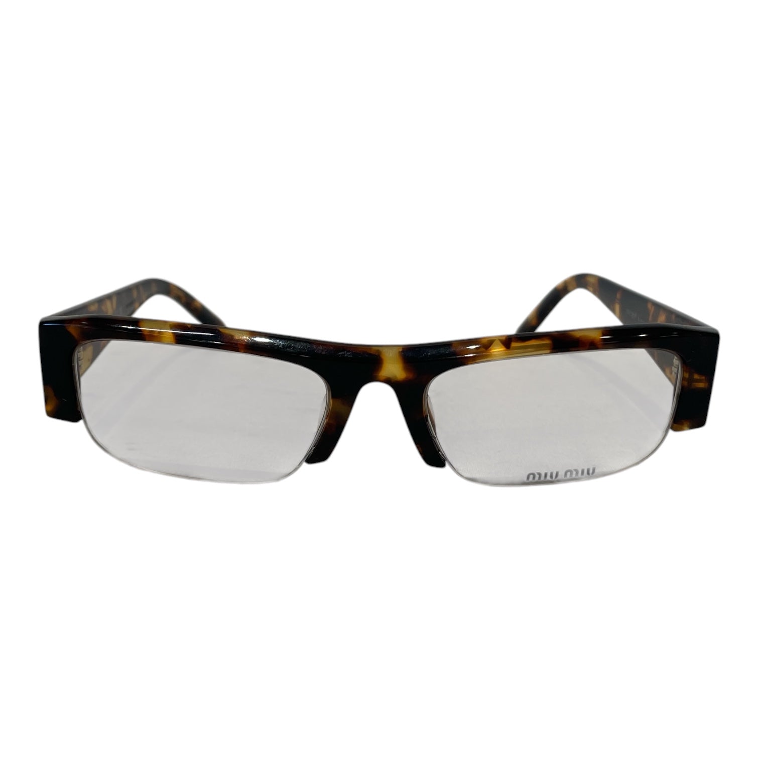 MIU MIU/Glasses/All Over Print/Tortoiseshell Pattern/BRD/VEDETTE (W/CASE) view 1