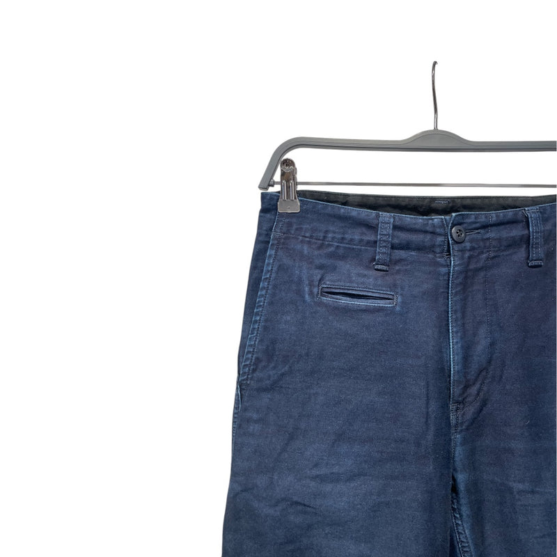snow peak/Straight Pants/M/Cotton/NVY/hammer loop
