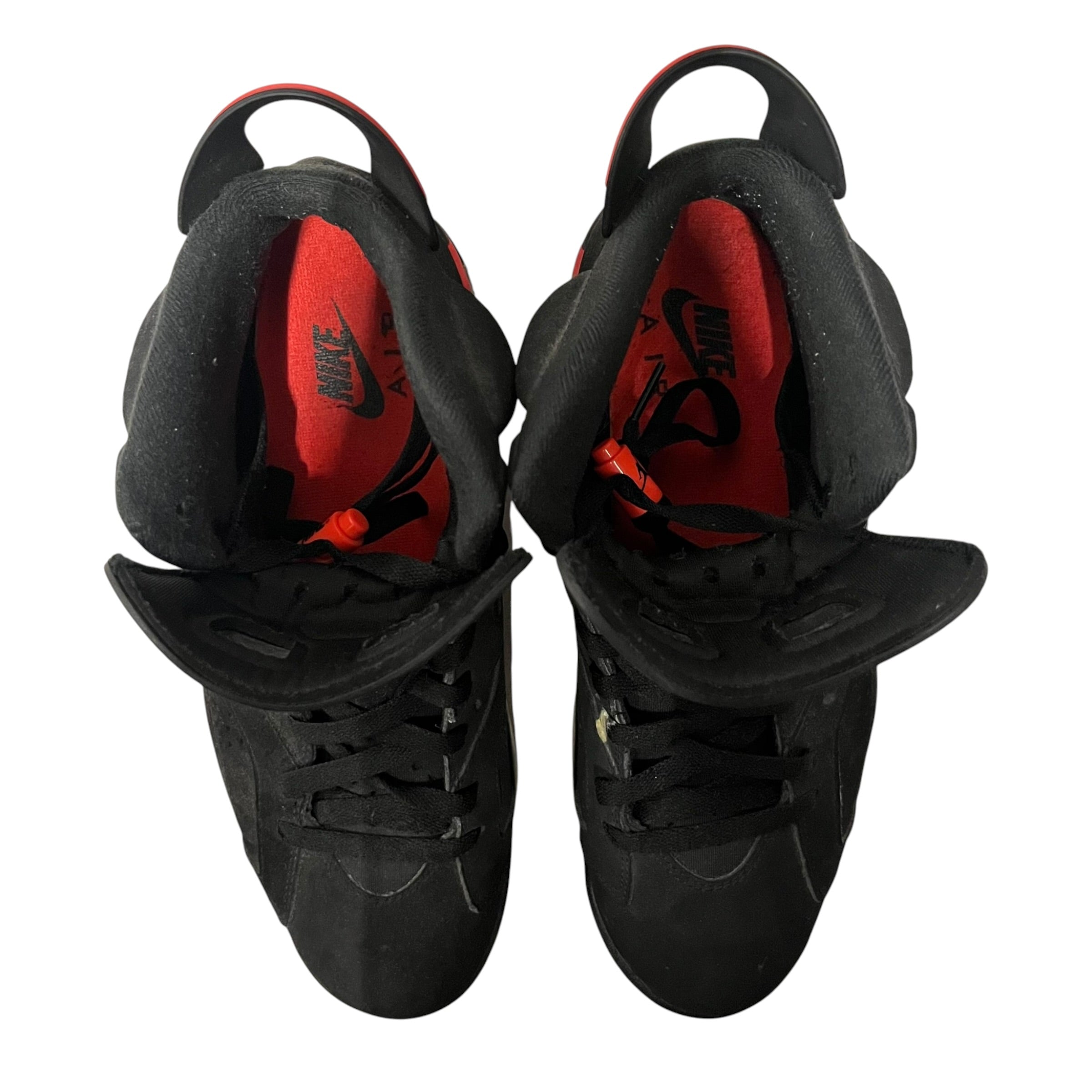 NIKE/Hi-Sneakers/US 9.5/Suede/BLK/6 OG black view 3