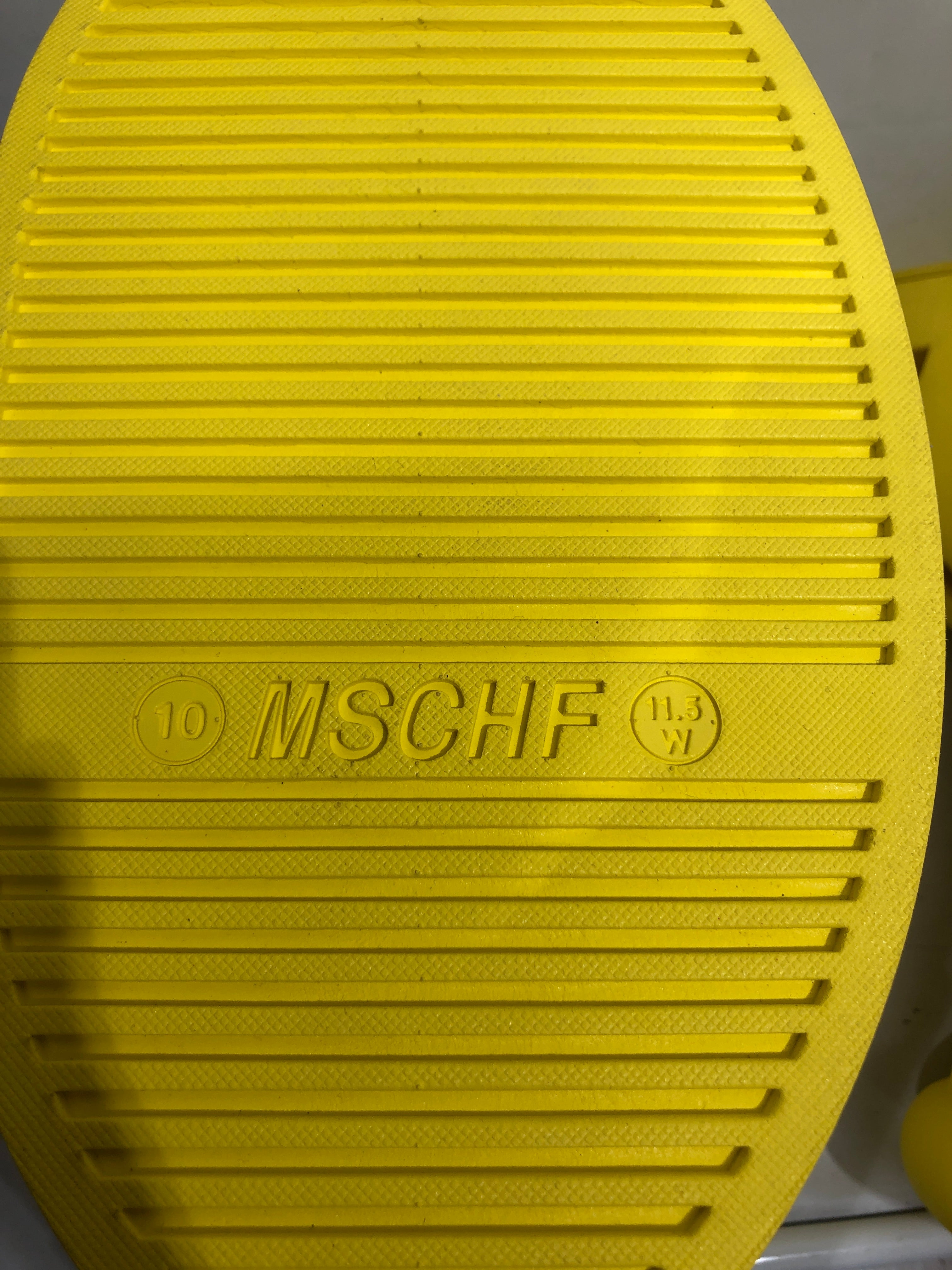 MSCHF/crocs/Boots/US 10/Polyester/YEL/Croc Boot view 6