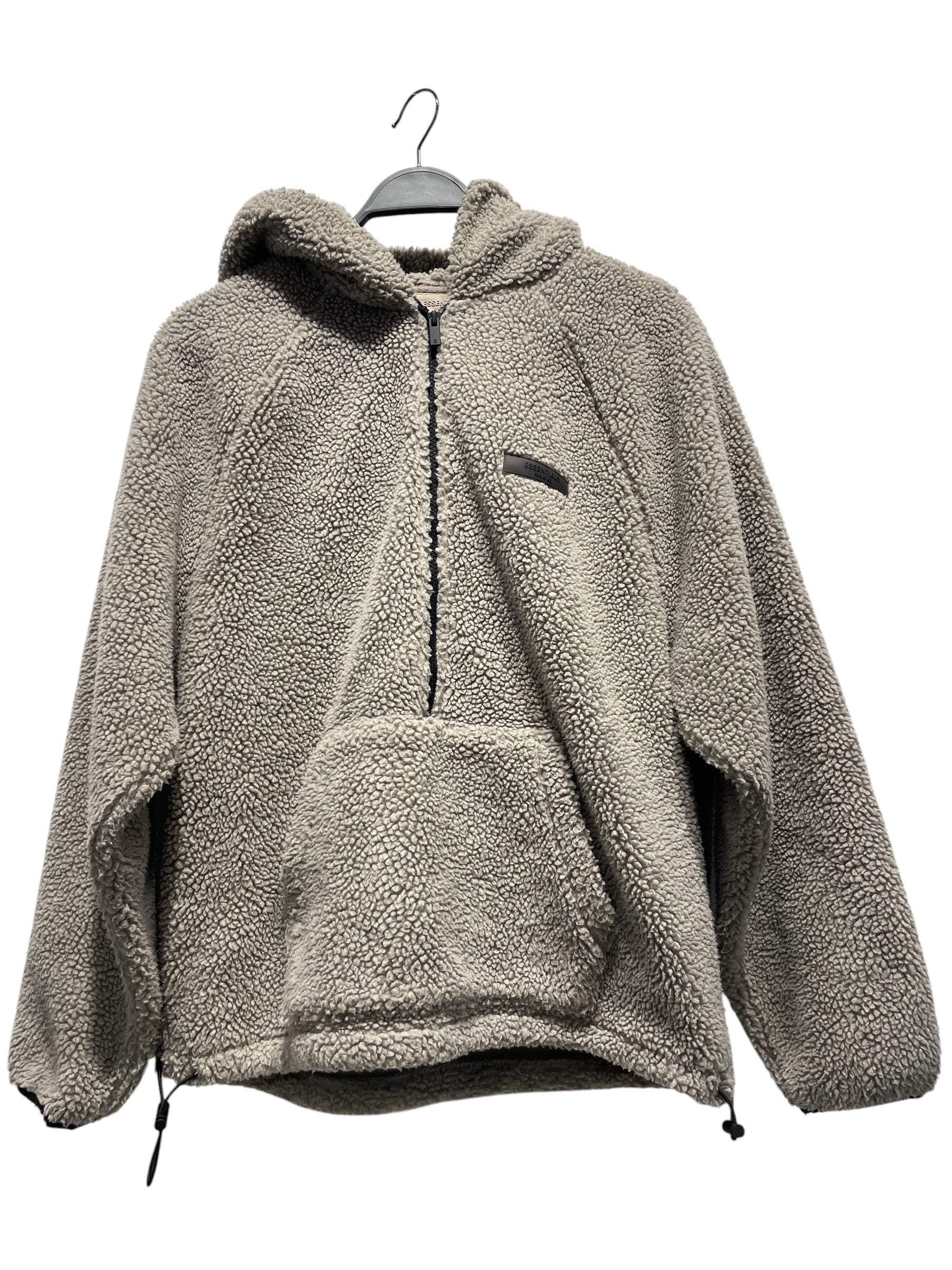 FOG ESSENTIALS/Hoodie/S/Acrylic/KHK/ view 1