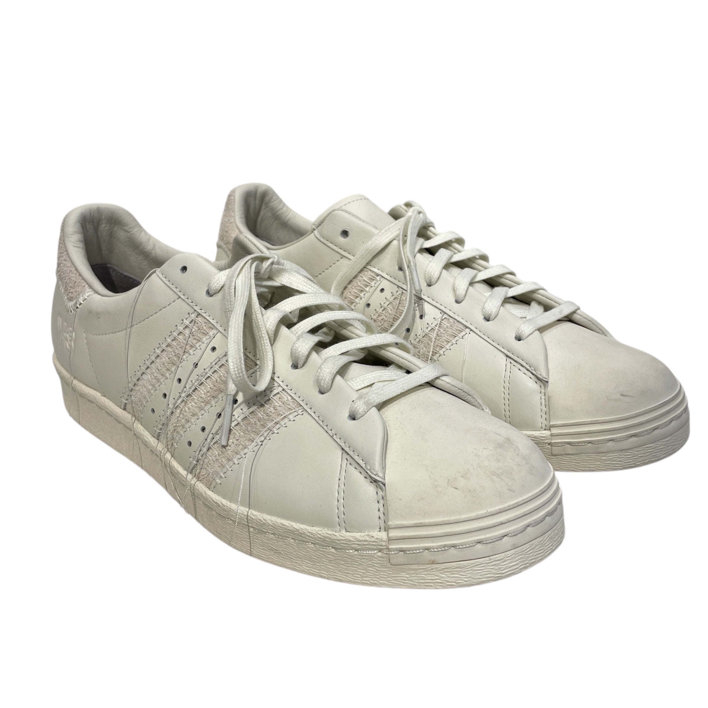 Y-3/Low-Sneakers/US 10.5/Leather/CRM/21T001 LOOSE STRINGS SNEAKER view 1