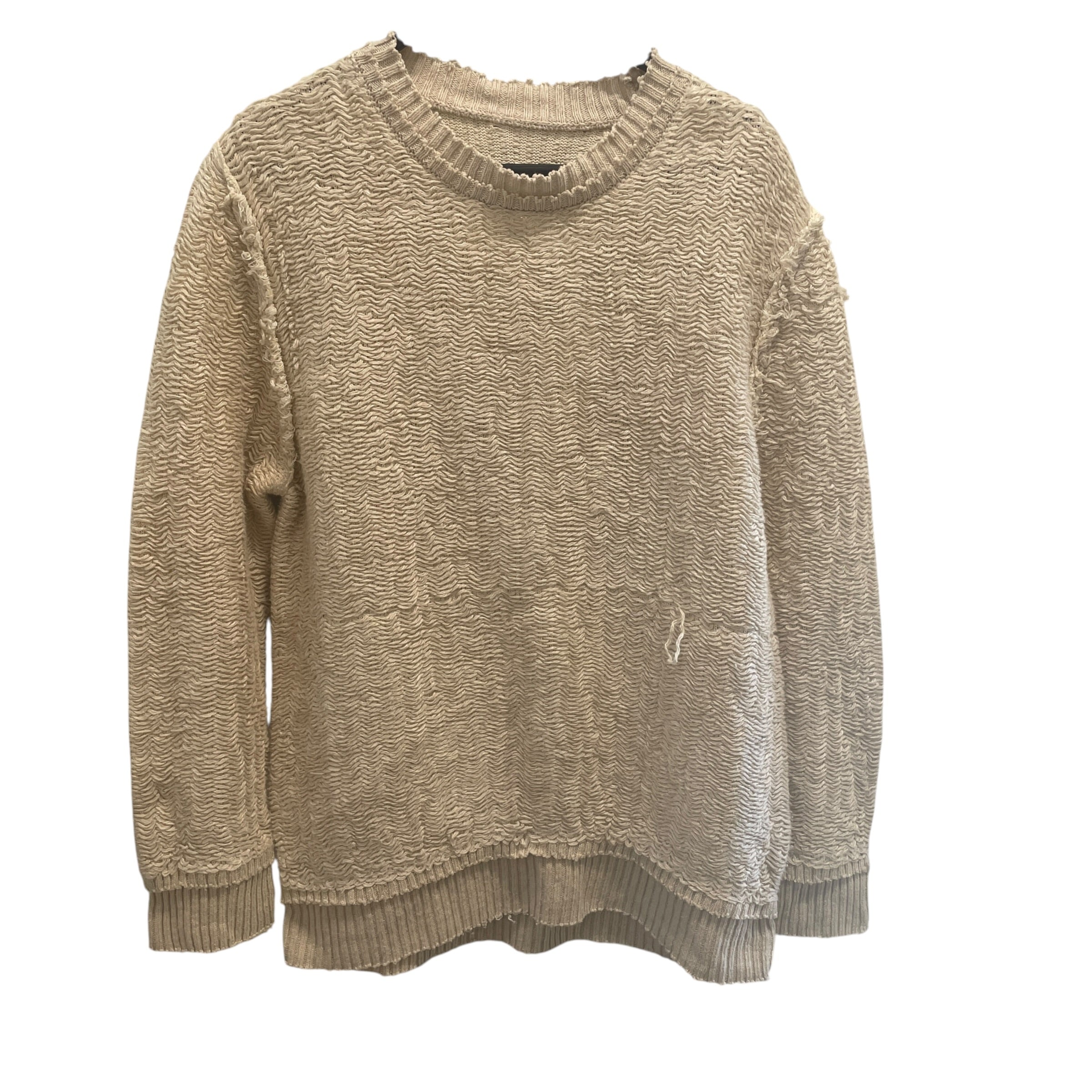 Maison Margiela/Sweater/XS/Cotton/CRM/LAYERED view 1