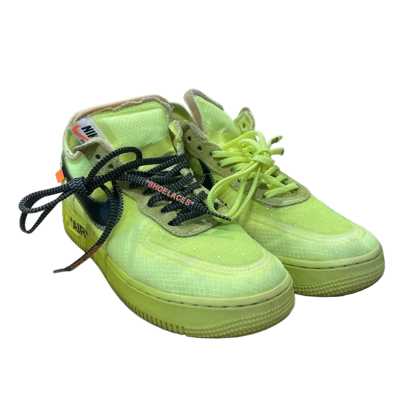 NIKE/OFF-WHITE/Low-Sneakers/US 9.5/GRN/AIR FORCE 1 LOW VOLT view 1