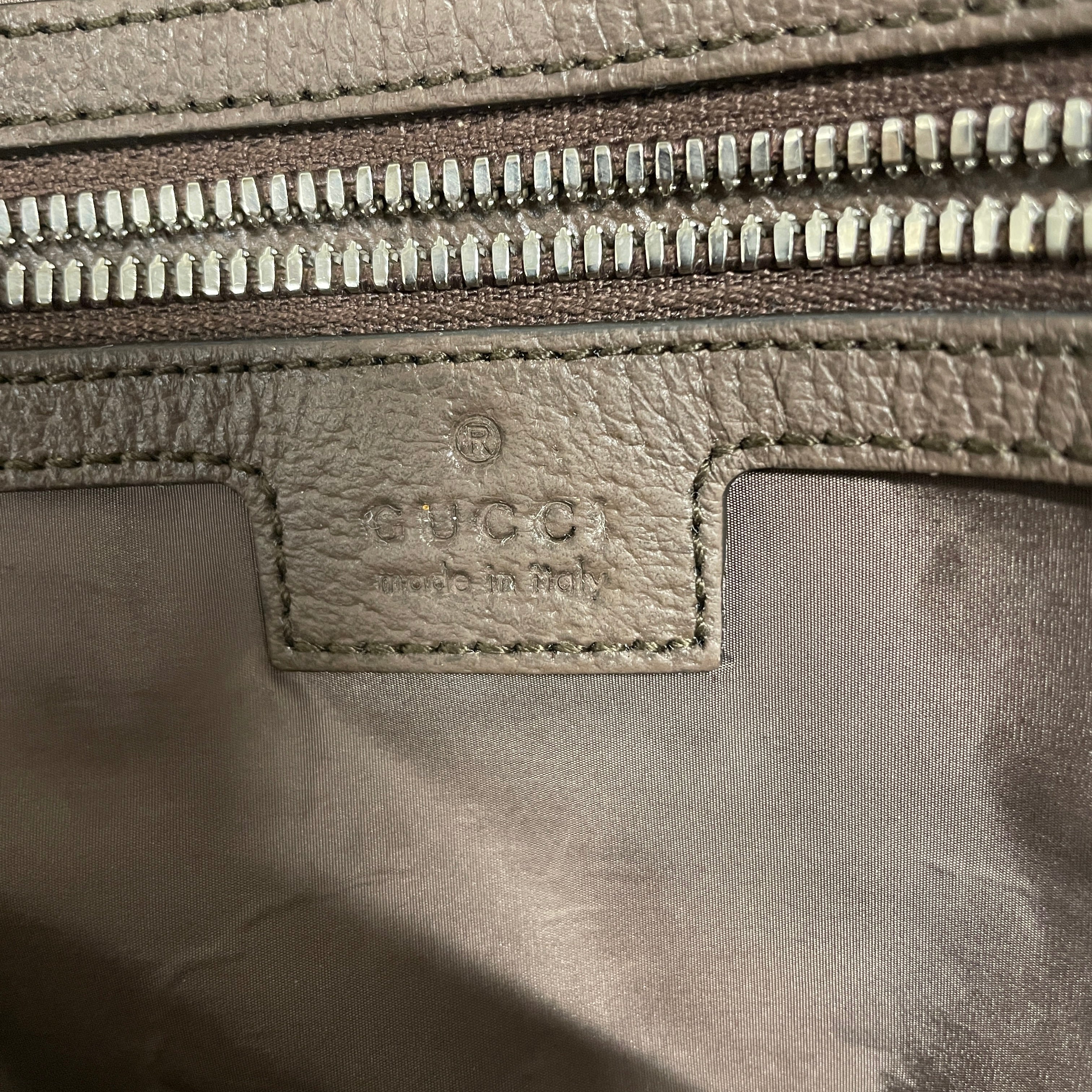 GUCCI/Tote Bag/Monogram/Leather/GRY/7CHW8XQ view 3