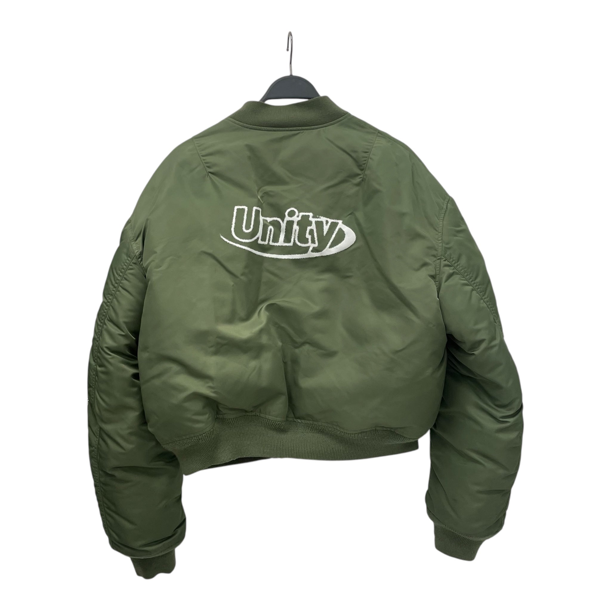 HERON PRESTON/H&M/Jacket/M/Nylon/GRN/Bomber : unity view 2