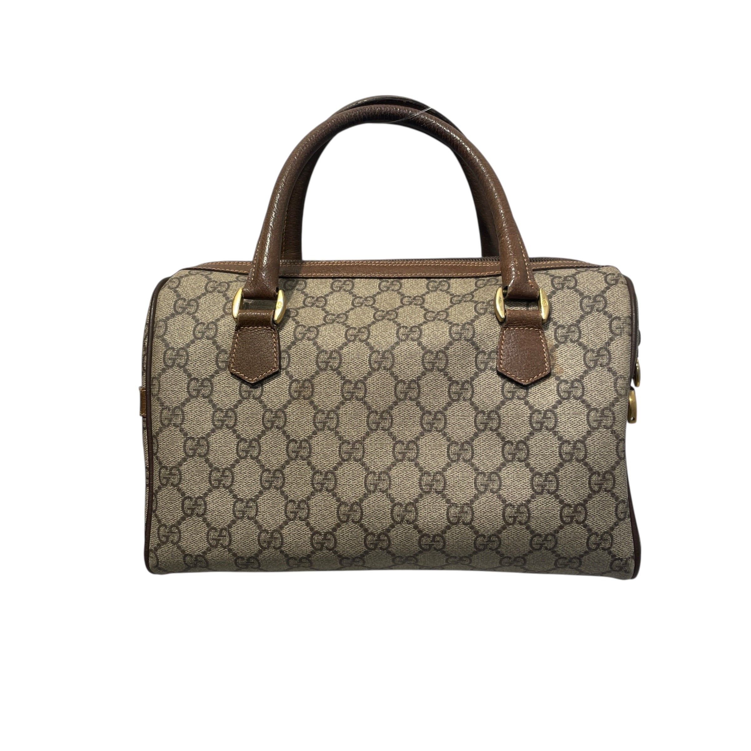 GUCCI/Boston Bag/Monogram/Leather/CML/GG Supreme 2 Way Bag view 3