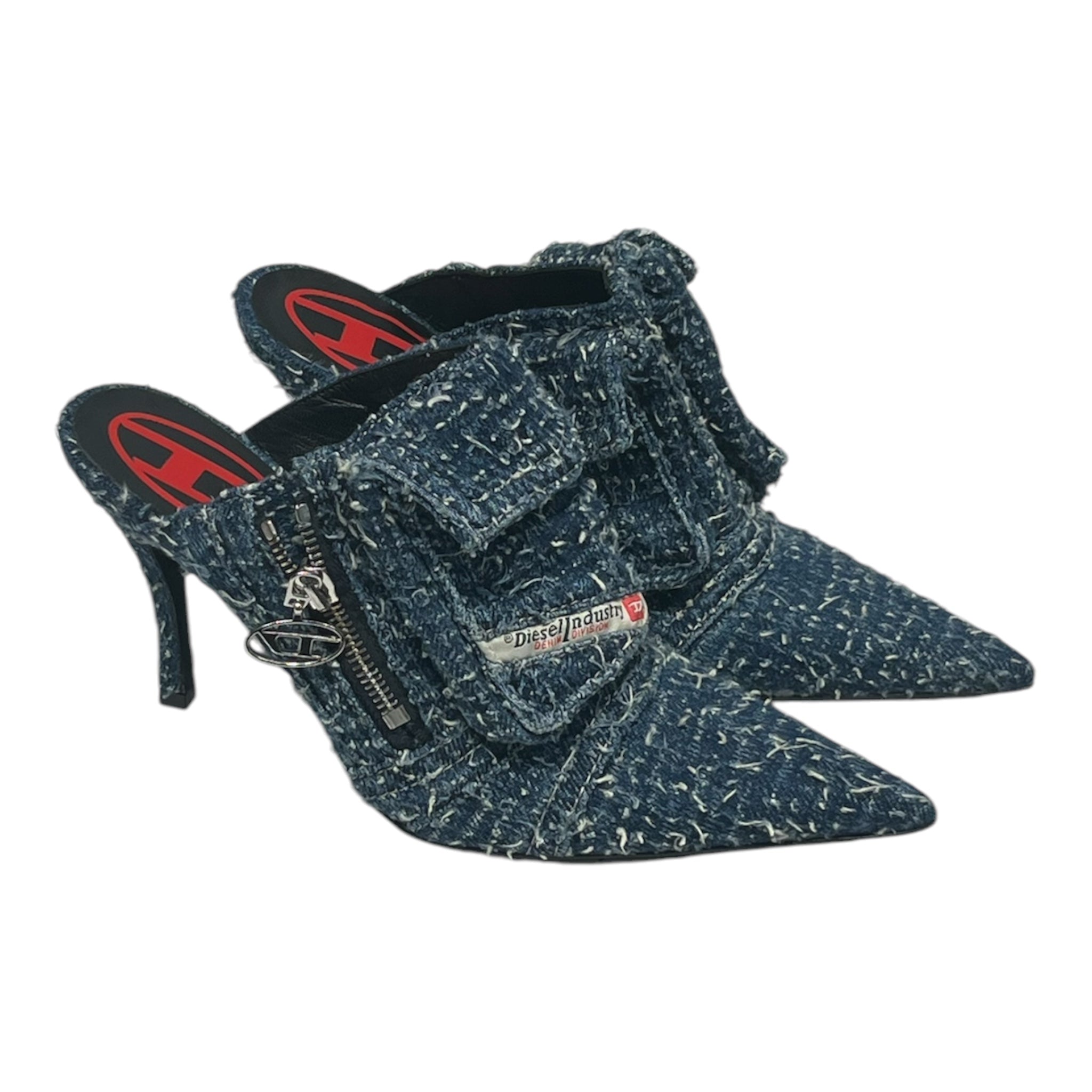 DIESEL/Heels/EU 37/Denim/BLU/ view 1