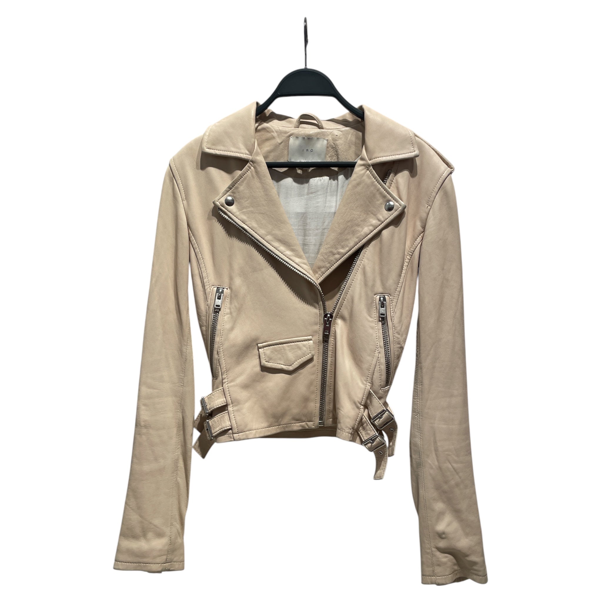IRO/Leather Jkt/36/Leather/BEG/ view 1
