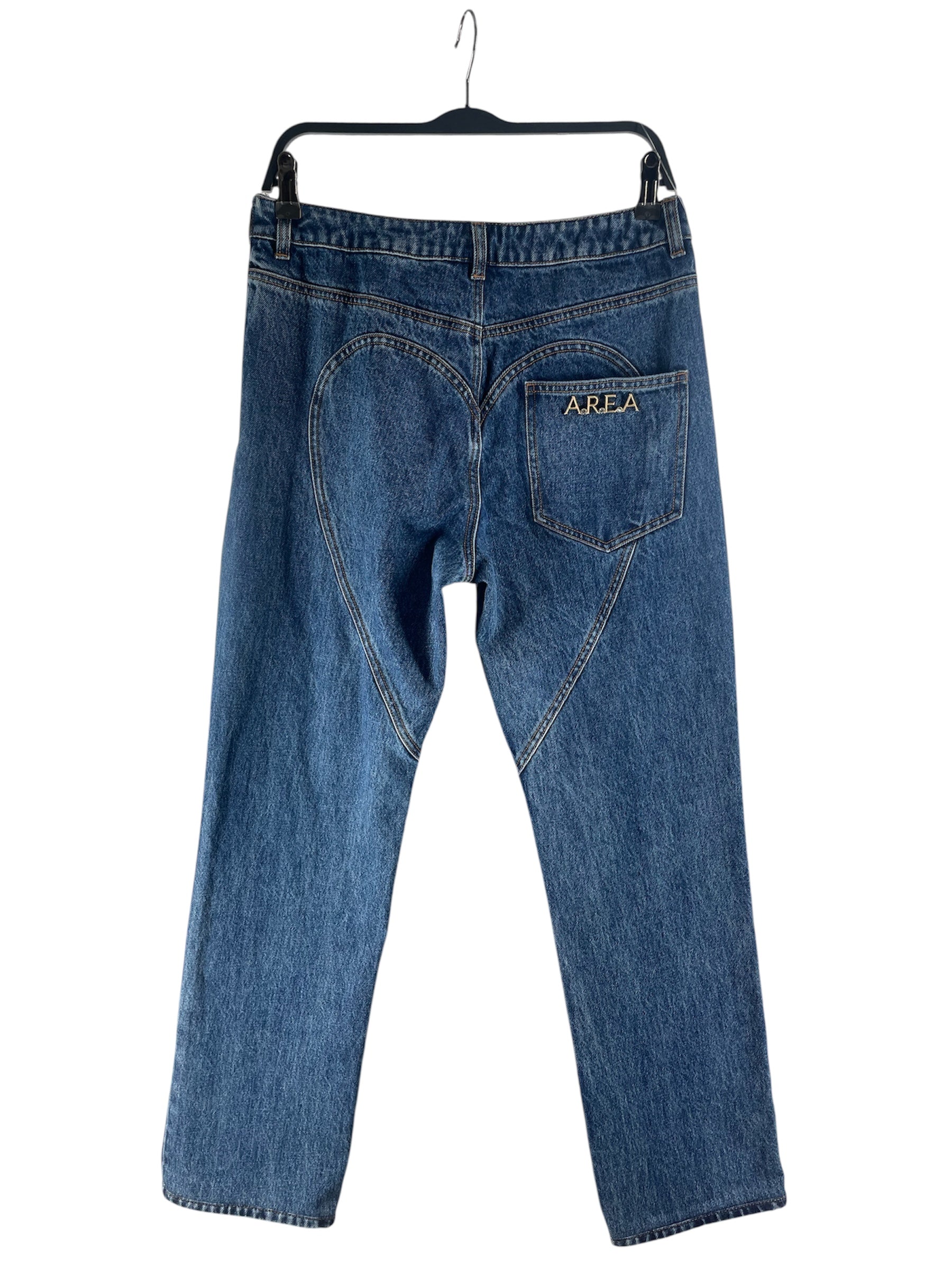 AREA/Straight Pants/29/Denim/BLU/ZIPPER SIDE DETAIL view 2