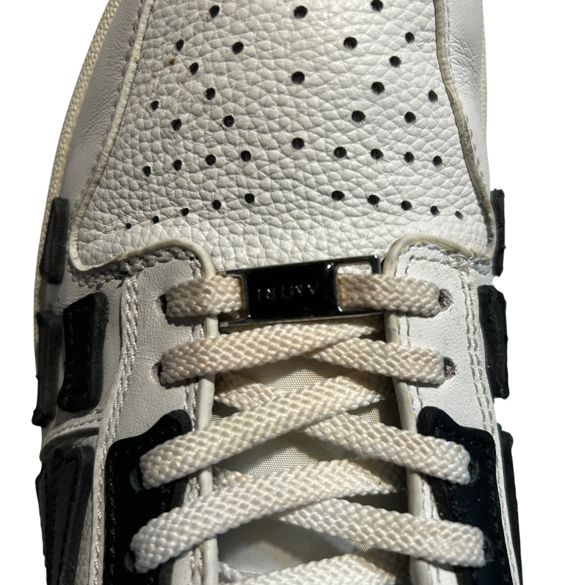 AMIRI/Low-Sneakers/US 9/Leather/WHT/skeleton view 6