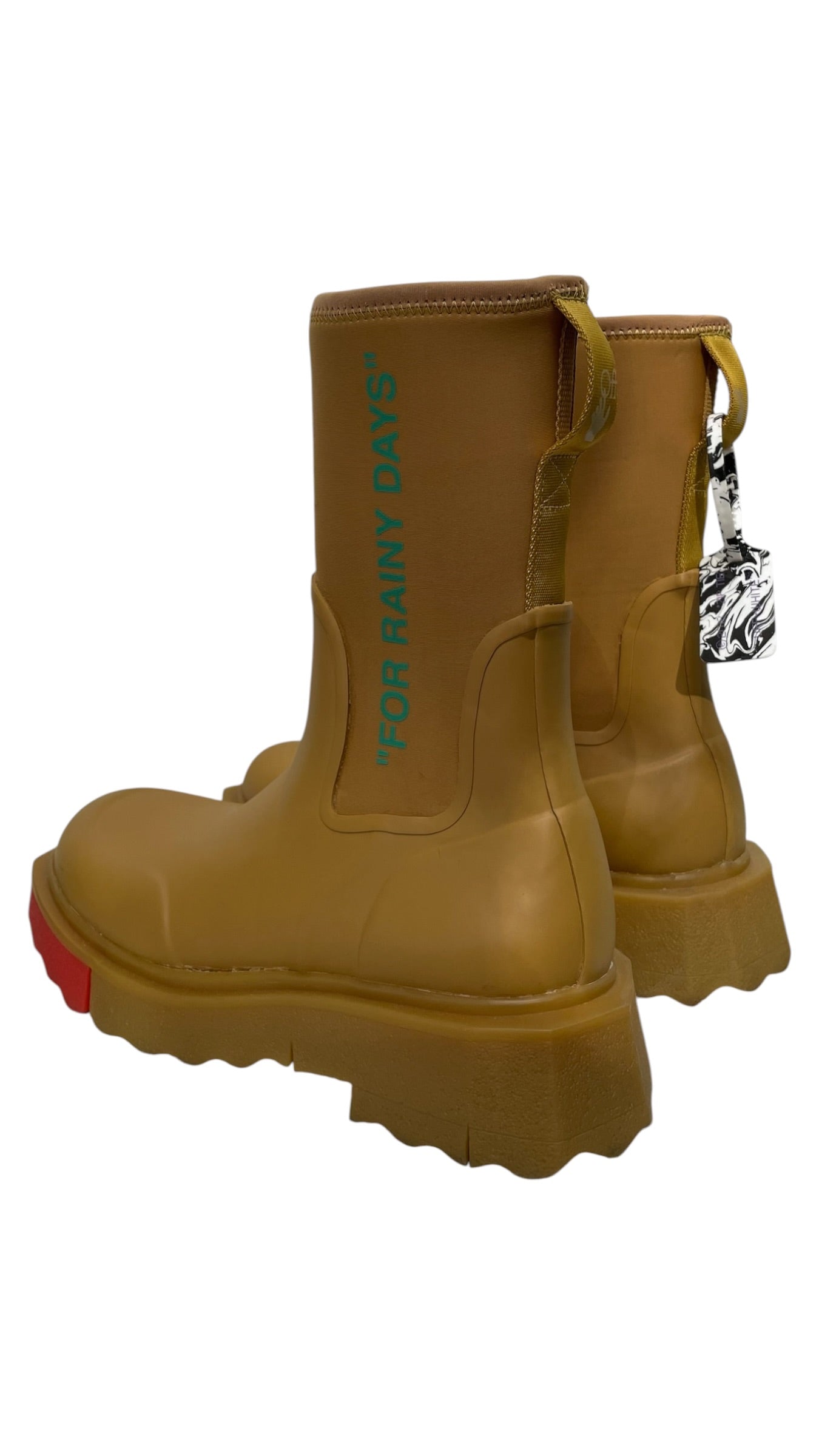 OFF-WHITE/Rain Boots/EU 39/Acrylic/CML/for rainy days view 2