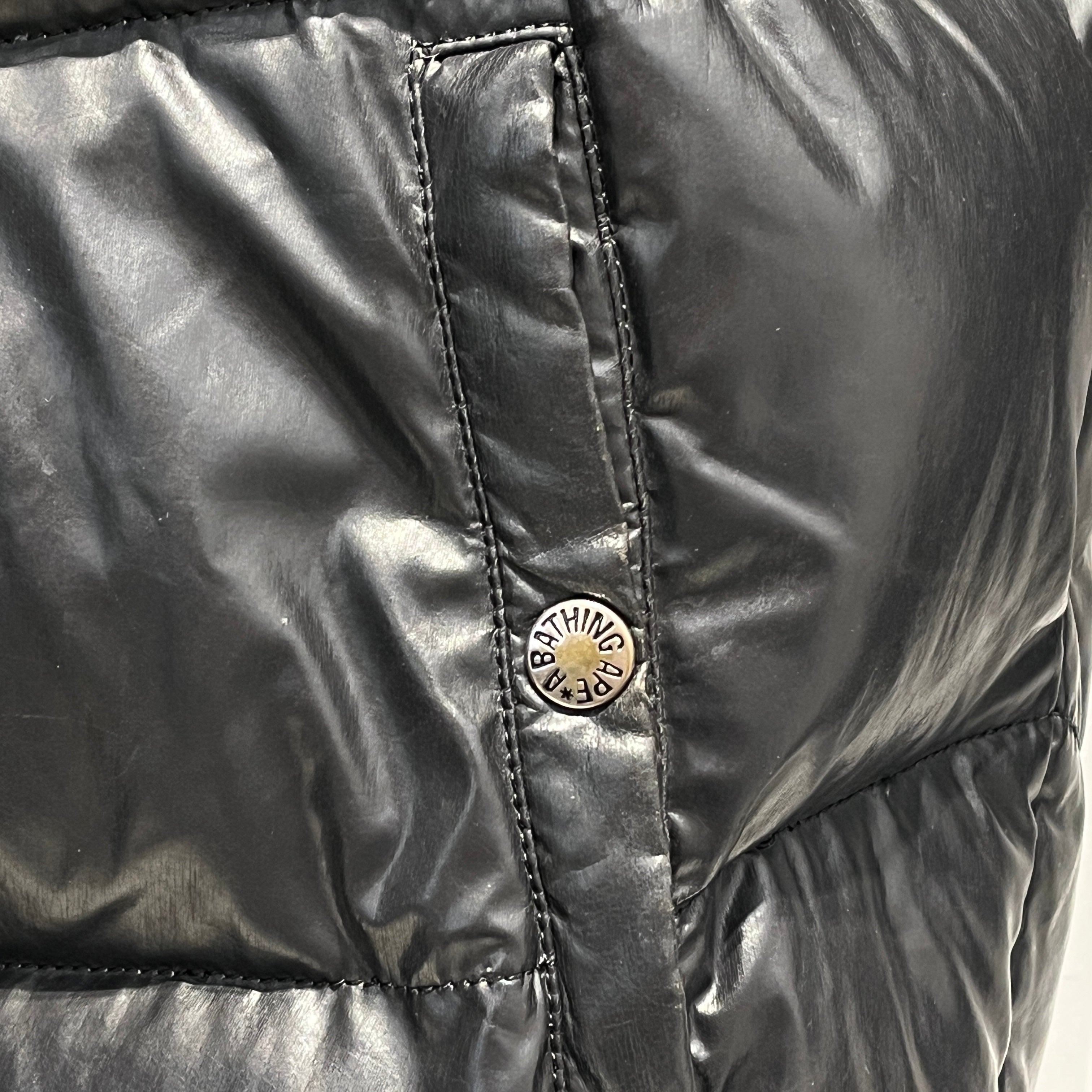 A BATHING APE/Jacket/M/Nylon/BLK/2004 NIGO ERA PUFFER (VINTAGE) view 7