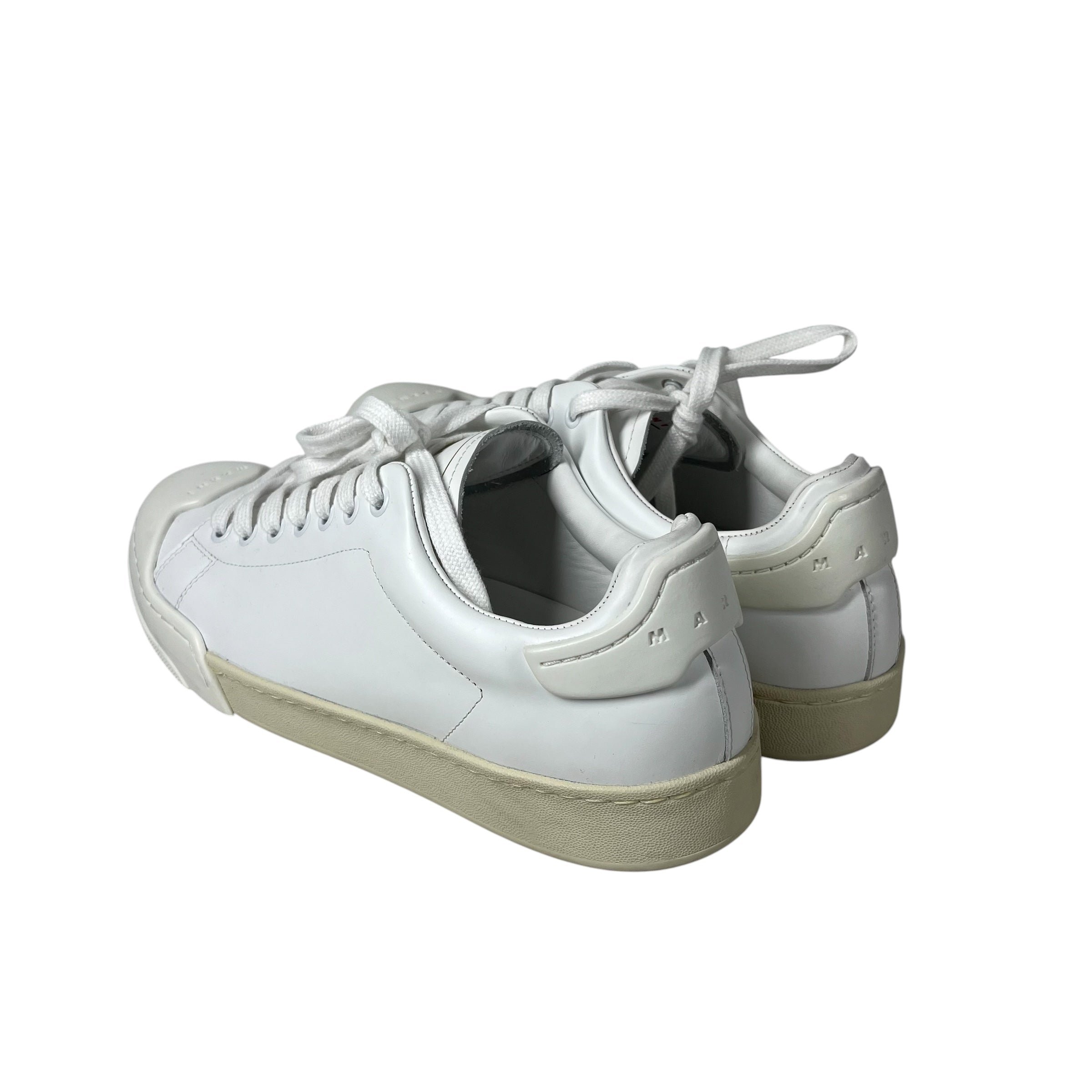 MARNI/Low-Sneakers/US 8.5/Leather/WHT/DADA BUMPER LOW view 2