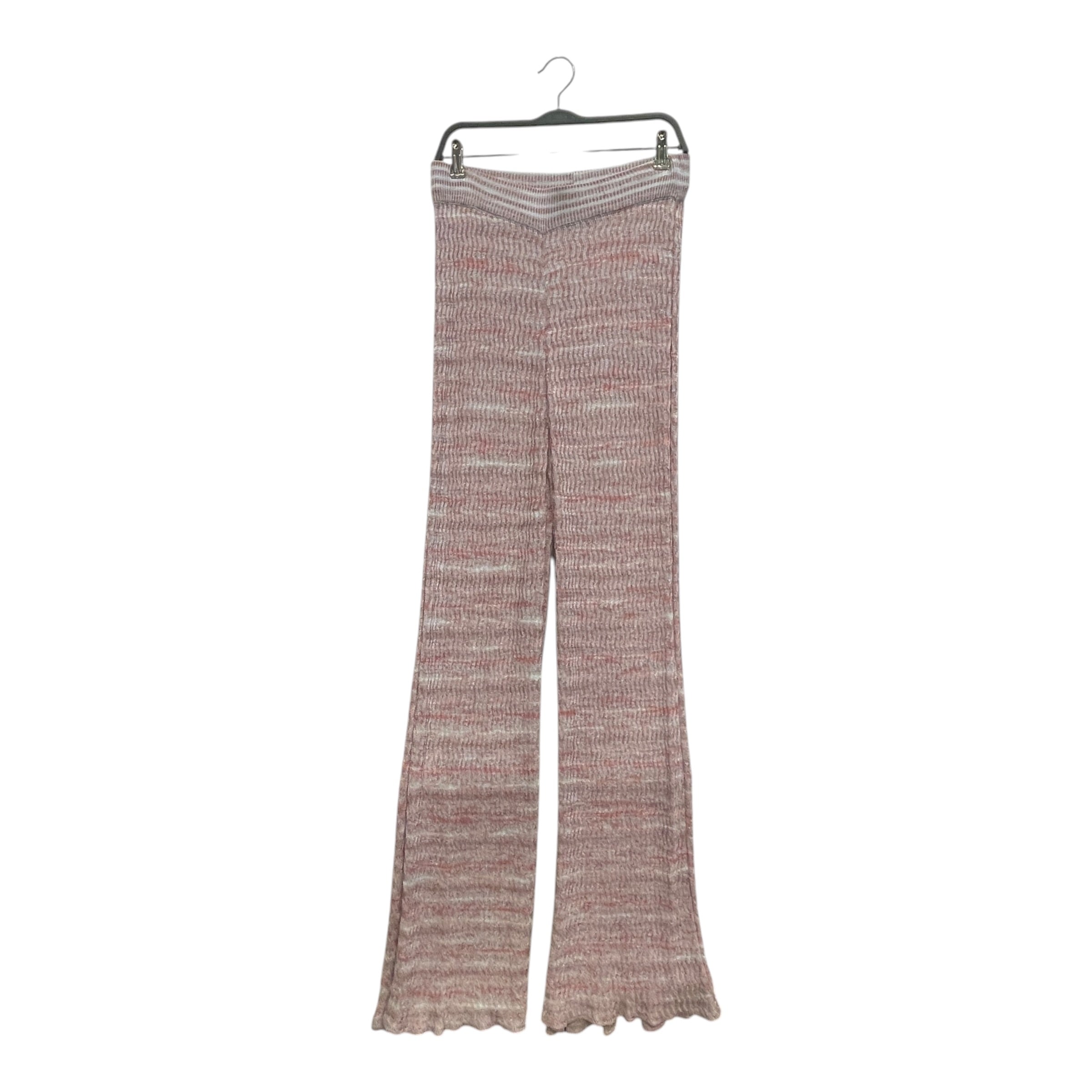 ECKHAUS LATTA/Wide Leg Pants/XL/All Over Print/Polyester/PPL/KNIT STRETCHY PANTS view 1